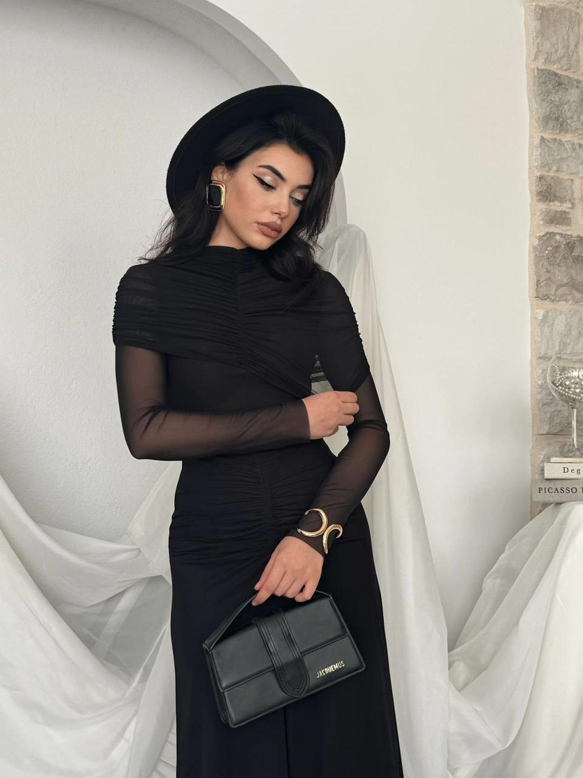 Novia Rochie încrețită