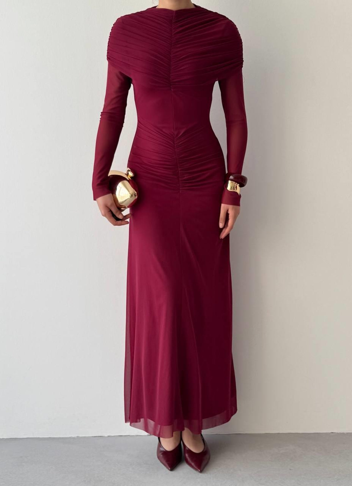Rochie Novia cu volane
