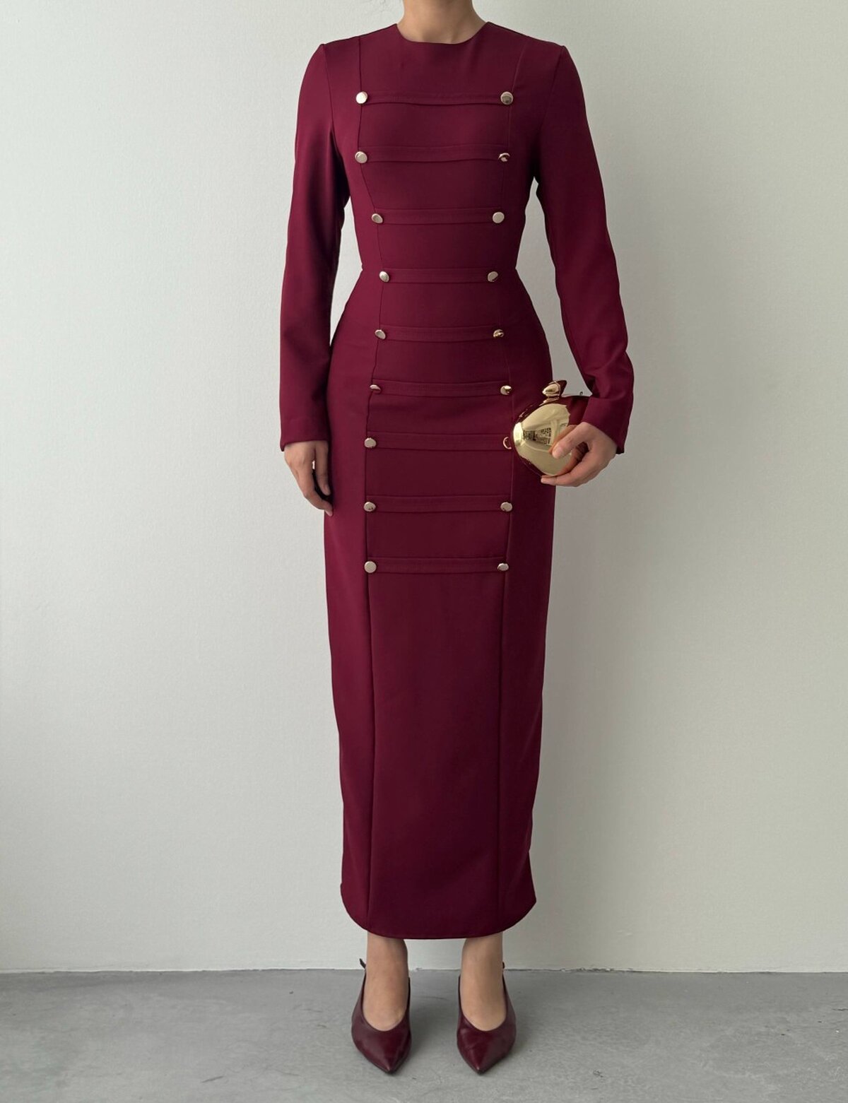 Rochie midi Nuye