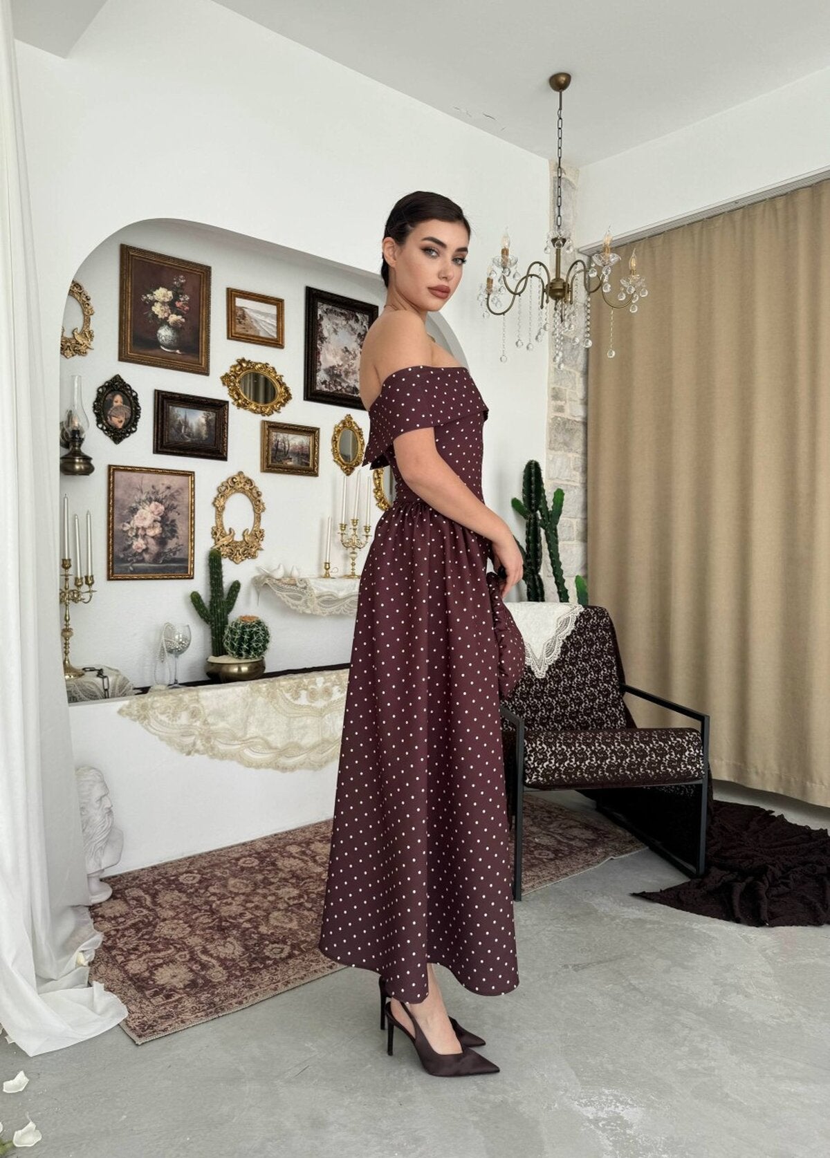 Rochie fără bretele Ogel