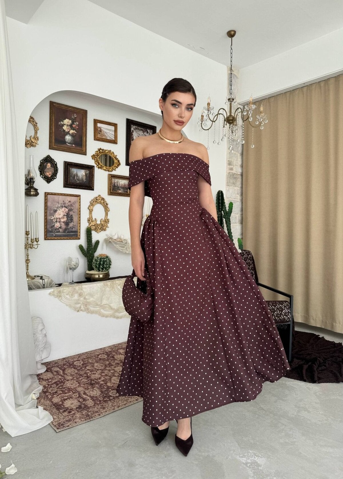 Rochie fără bretele Ogel