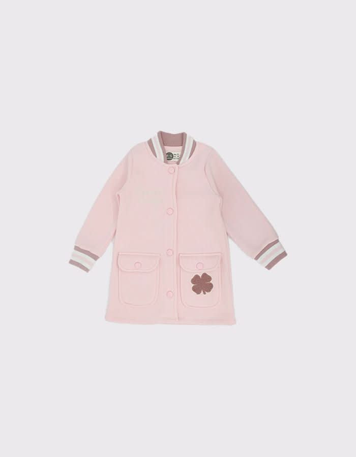 Kız Çocuk Önden Çıtçıtlı Kolej Ceketi | 3–9 Yaş | RG Brand | RG1497 - FÜME
