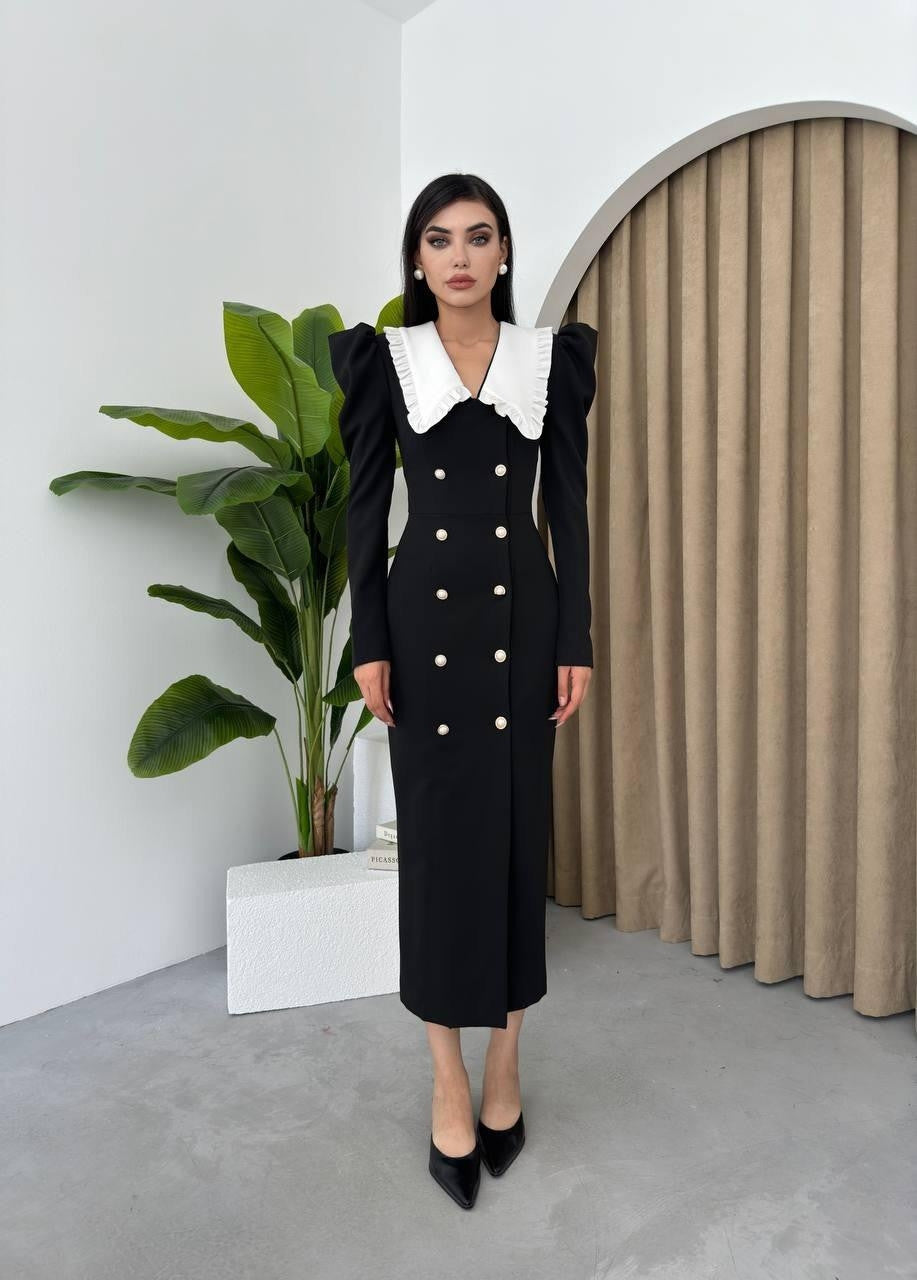 Rochie Palmas cu guler larg