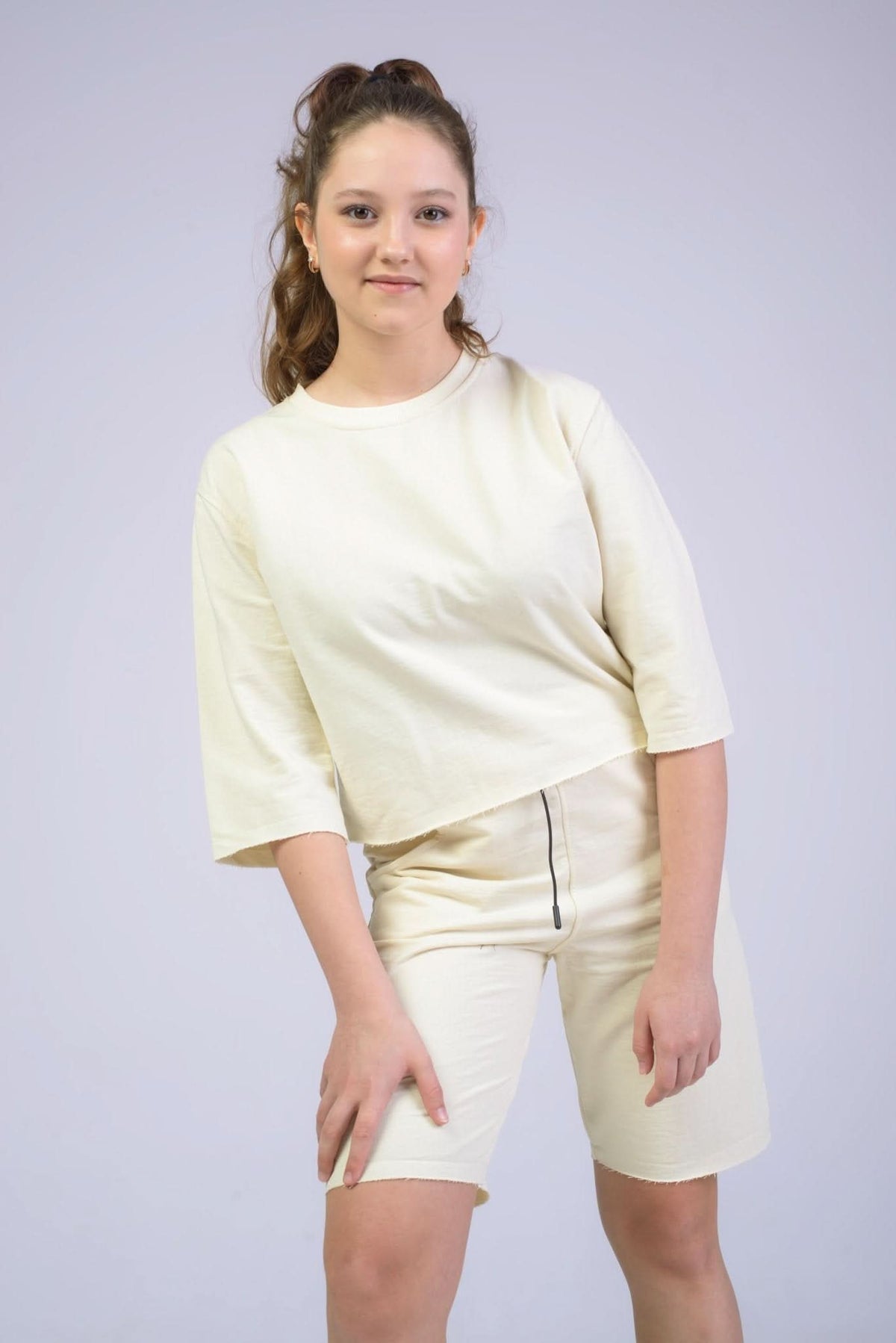 Genç Kız Pamuklu Alt Ve Üst Takımı | RG Brand | 9–15 Yaş | RG3286 - HAKİ