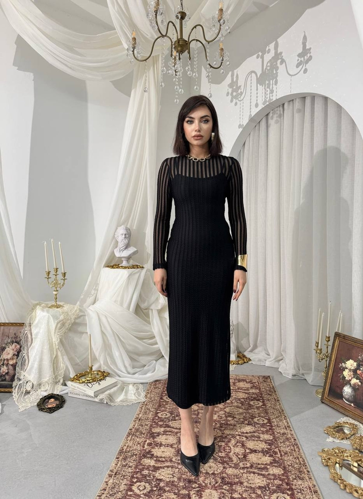 Rochie midi Polin
