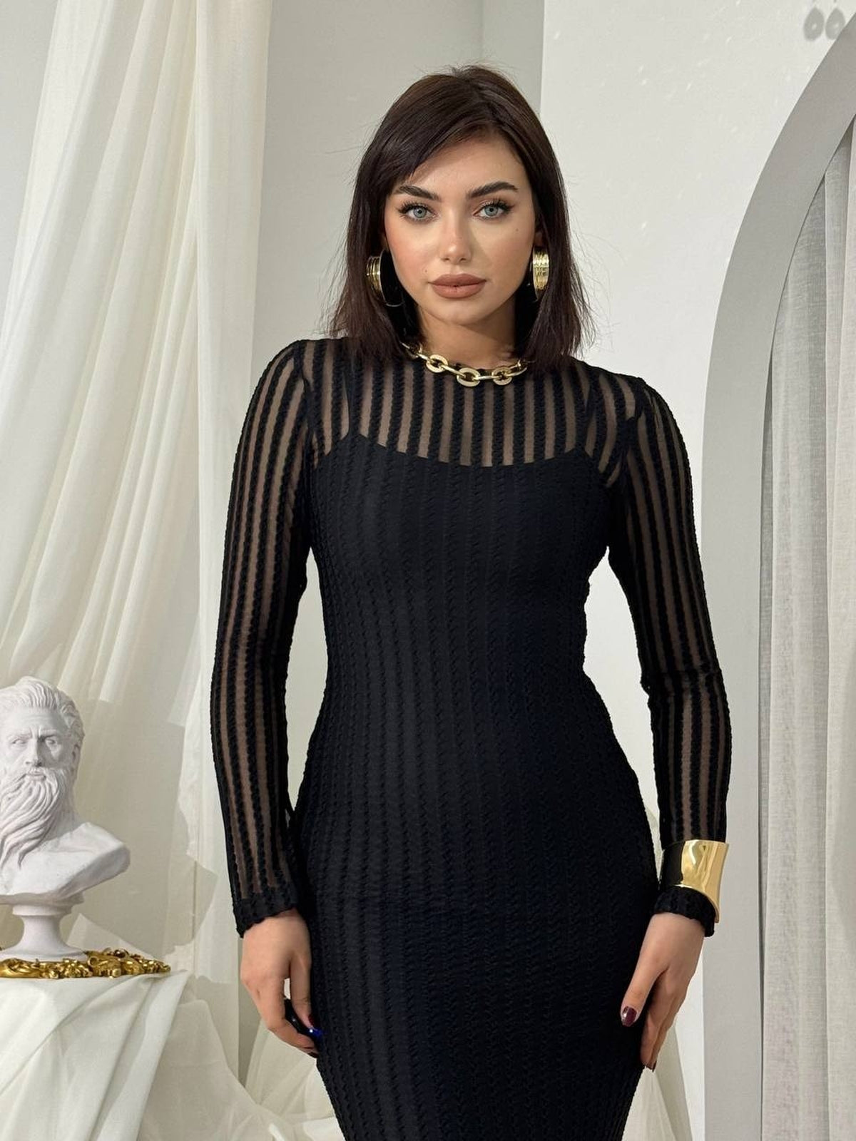 Rochie midi Polin