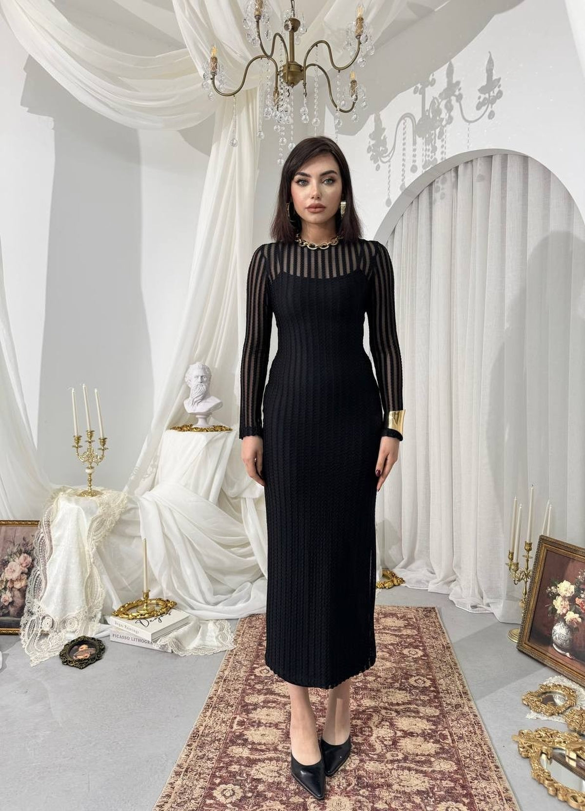 Rochie midi Polin