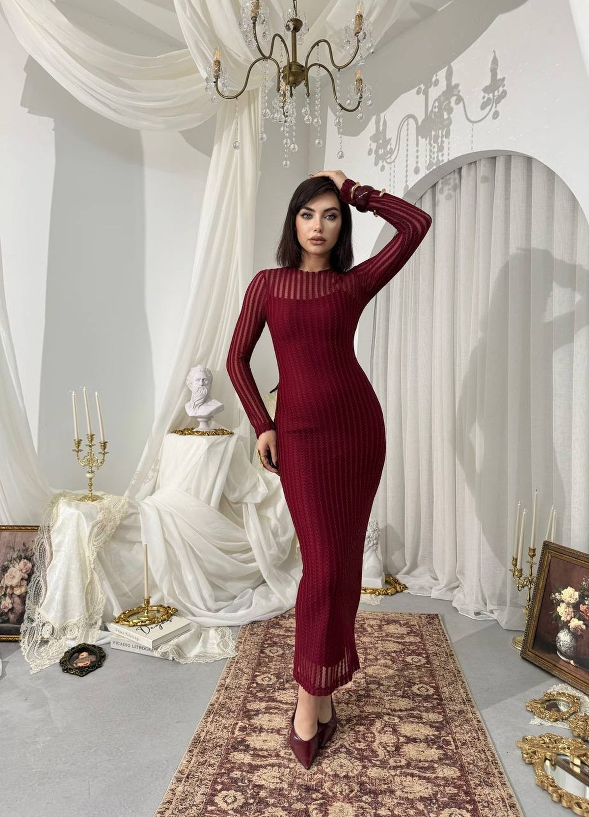 Rochie midi Polin