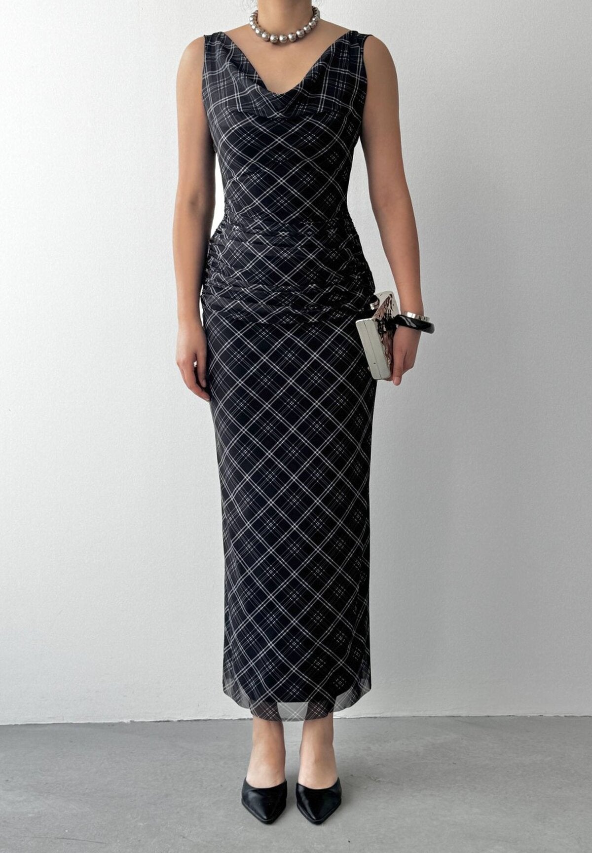 Pony Midi Elbise