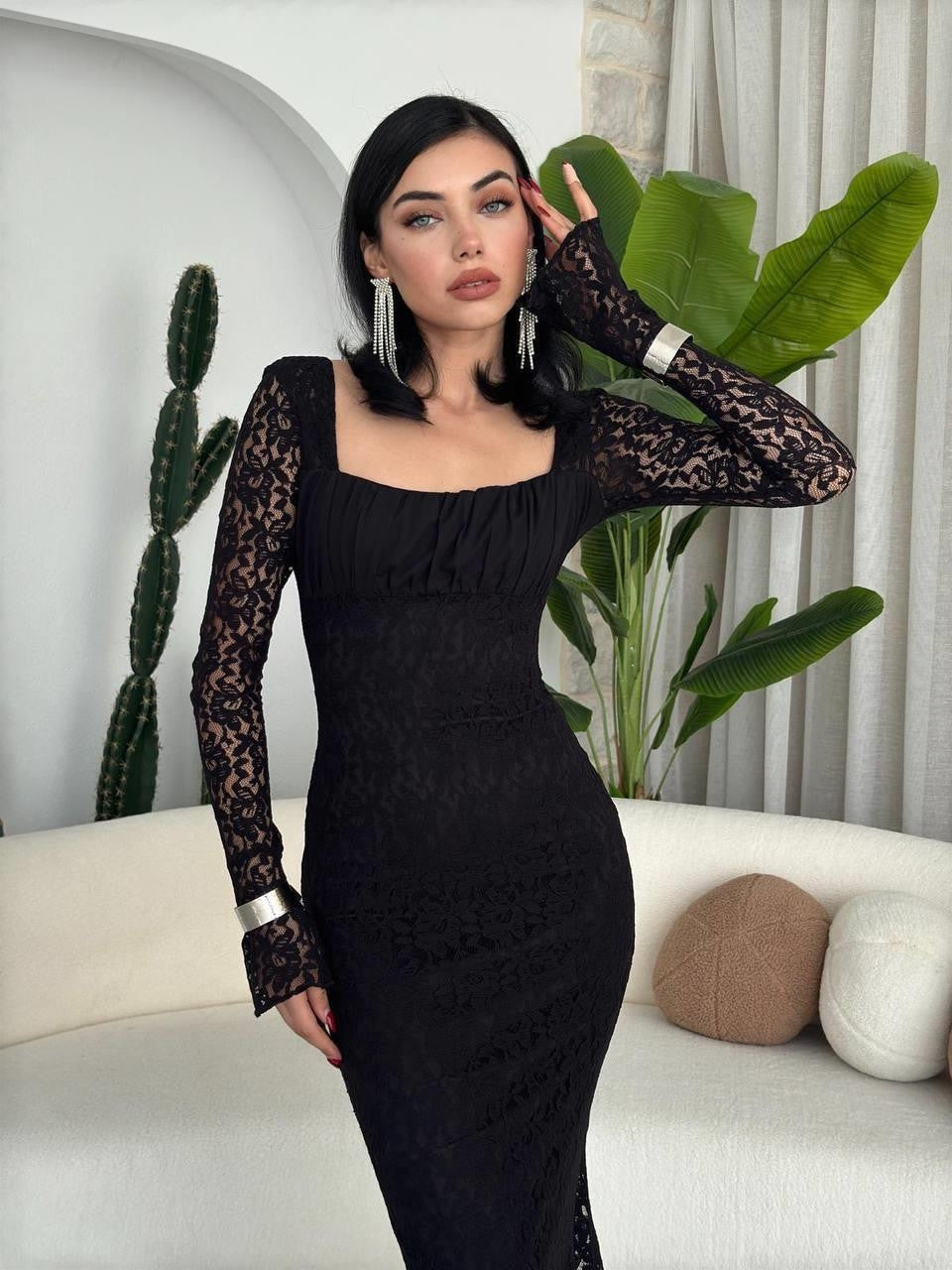 Porter Midi Elbise