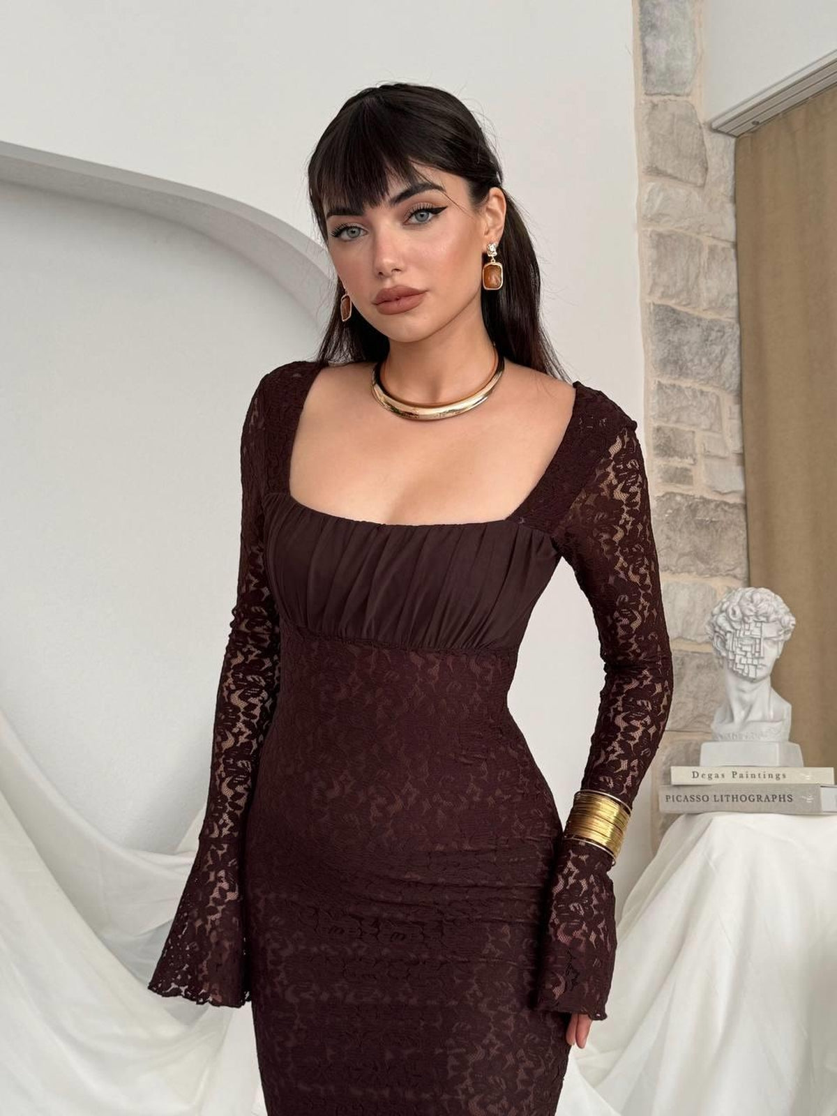 Porter Midi Elbise