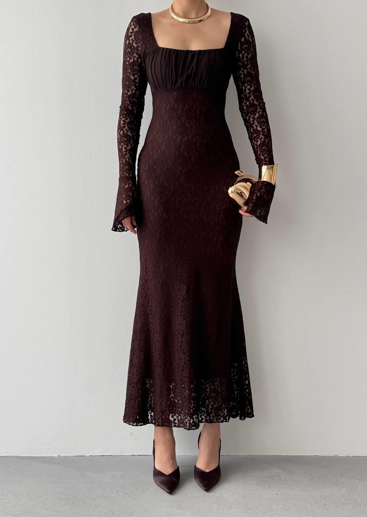 Porter Midi Elbise