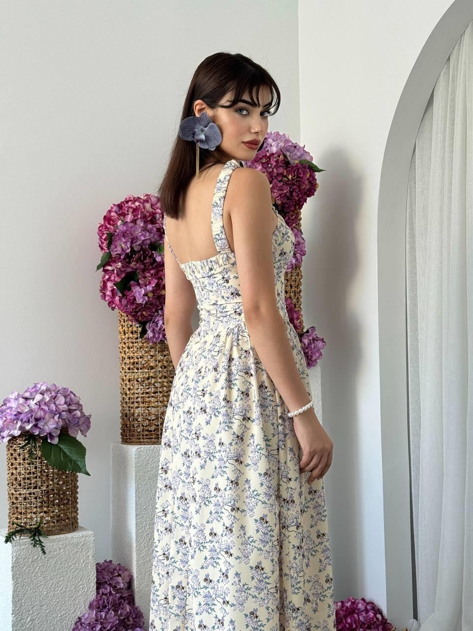 Rochie Pou cu volane