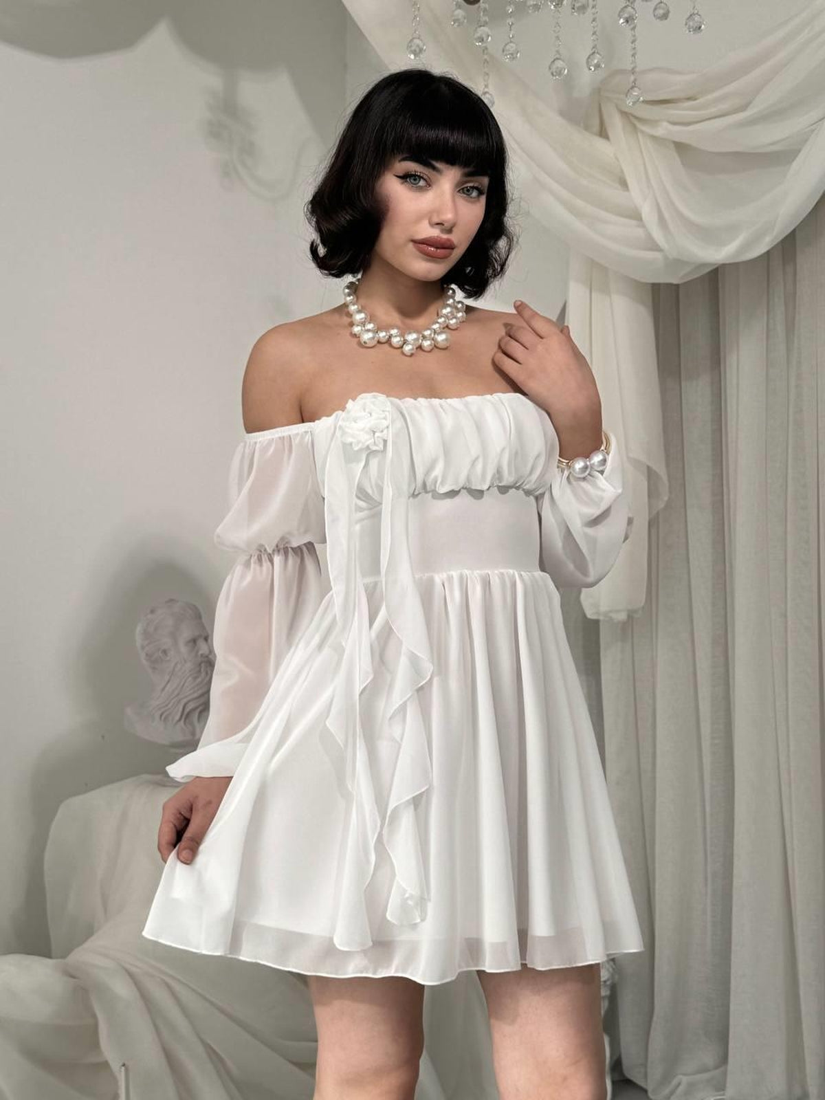 Rochie fără bretele Pure