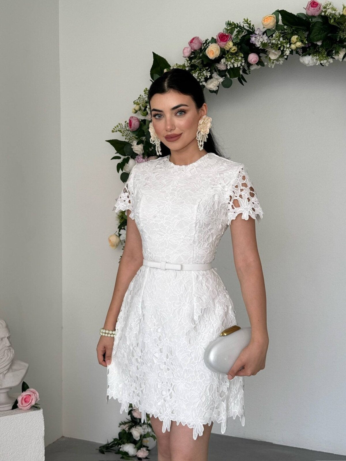 Rema Kemer Detaylı Elbise