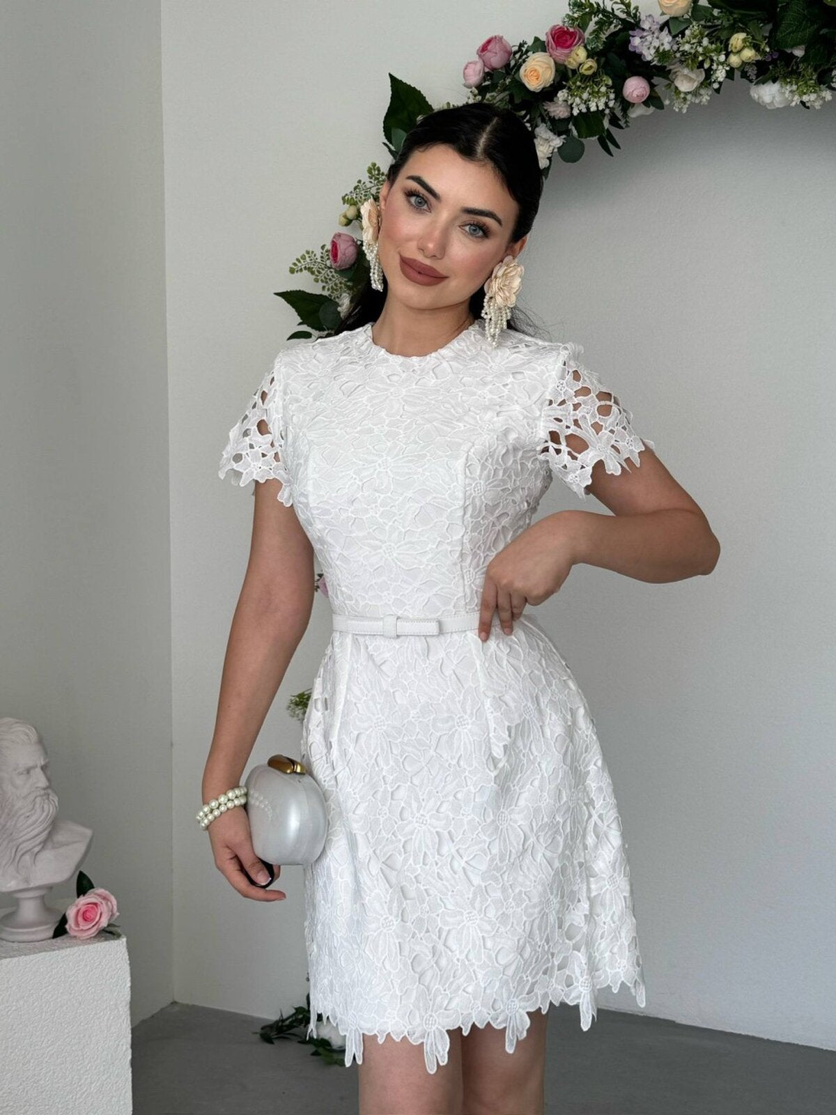 Rema Kemer Detaylı Elbise