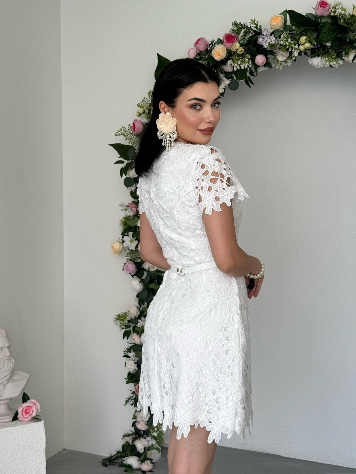 Rema Kemer Detaylı Elbise