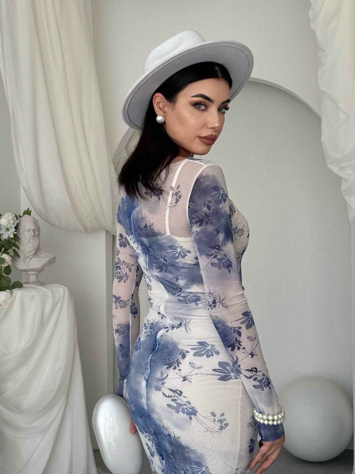Rim Midi Elbise
