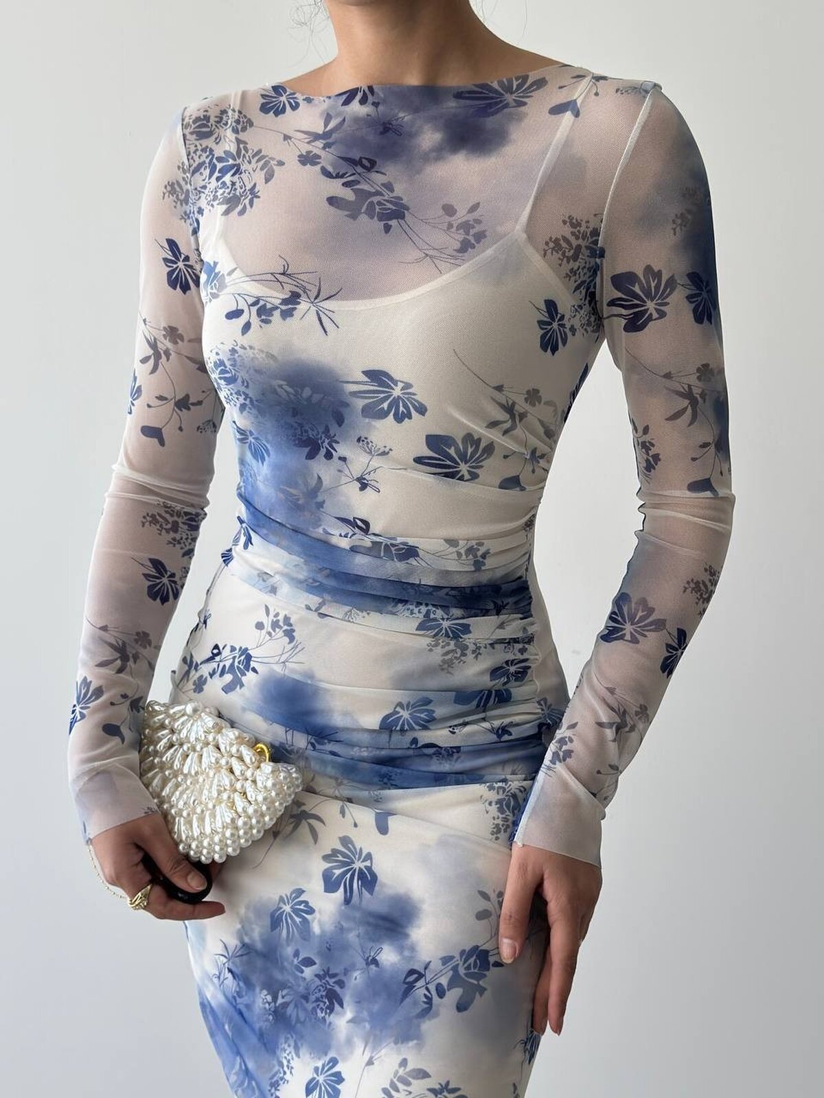 Rim Midi Elbise