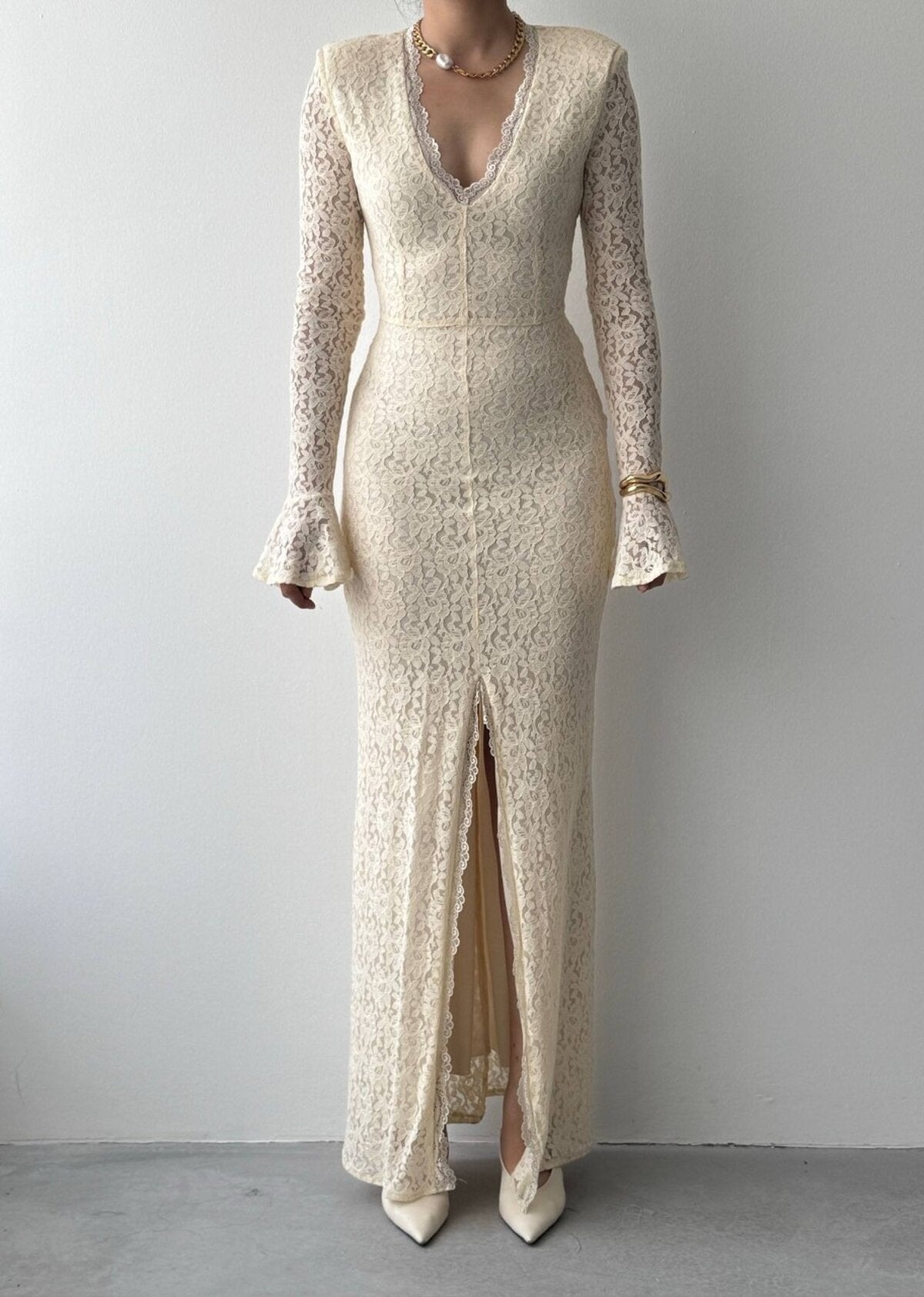 Rochie Ruyon cu șliț