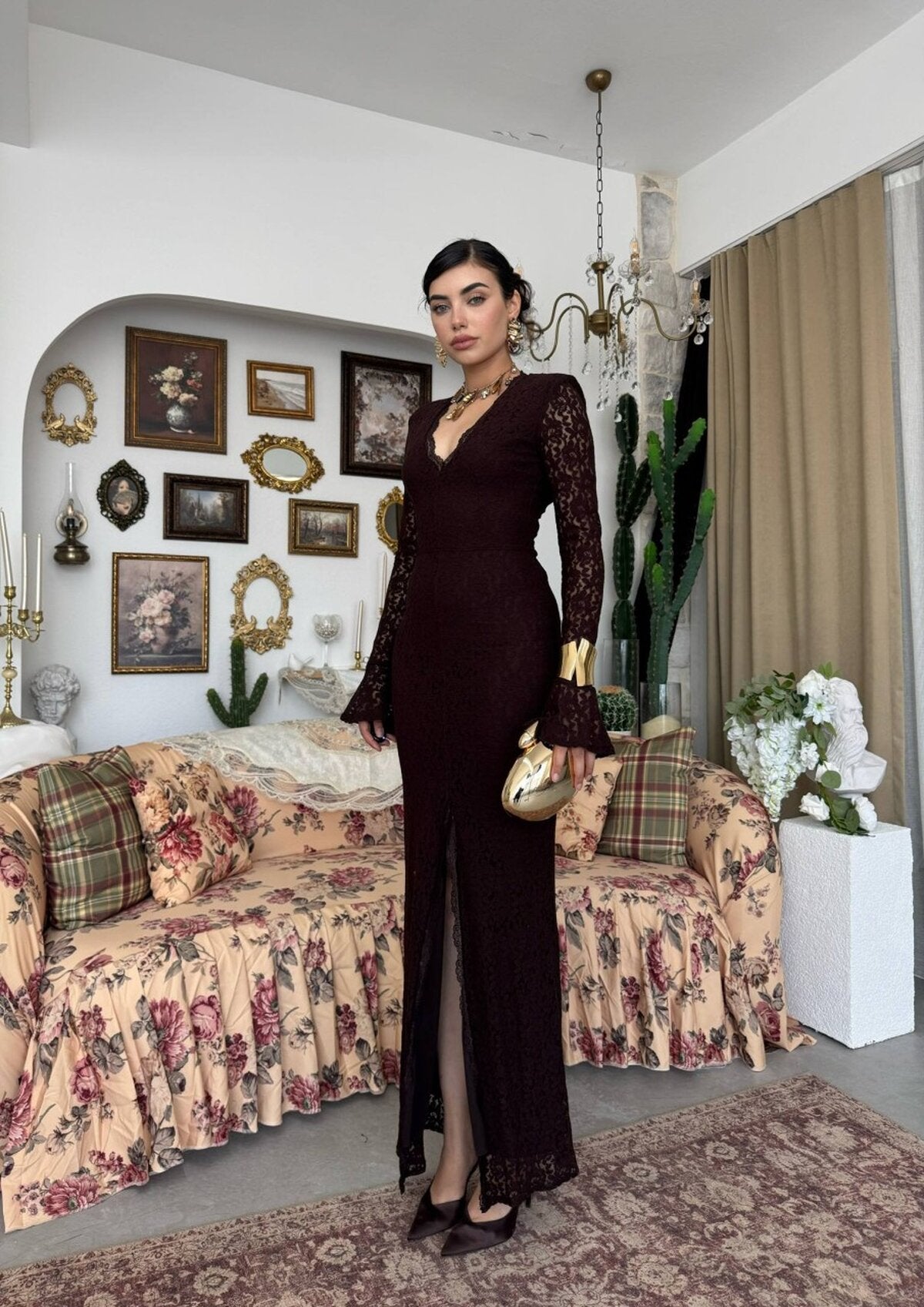 Rochie cu șliț Ruyon