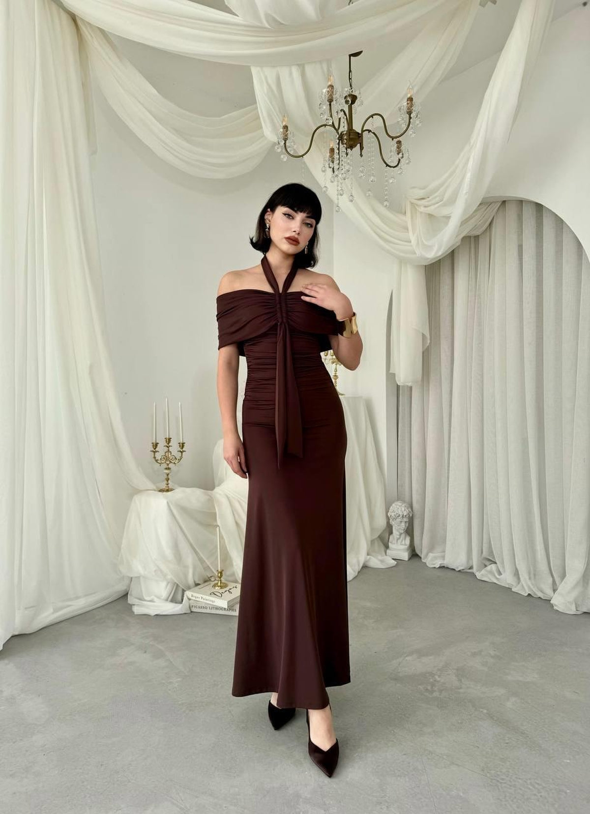 Rochie fără bretele Selen