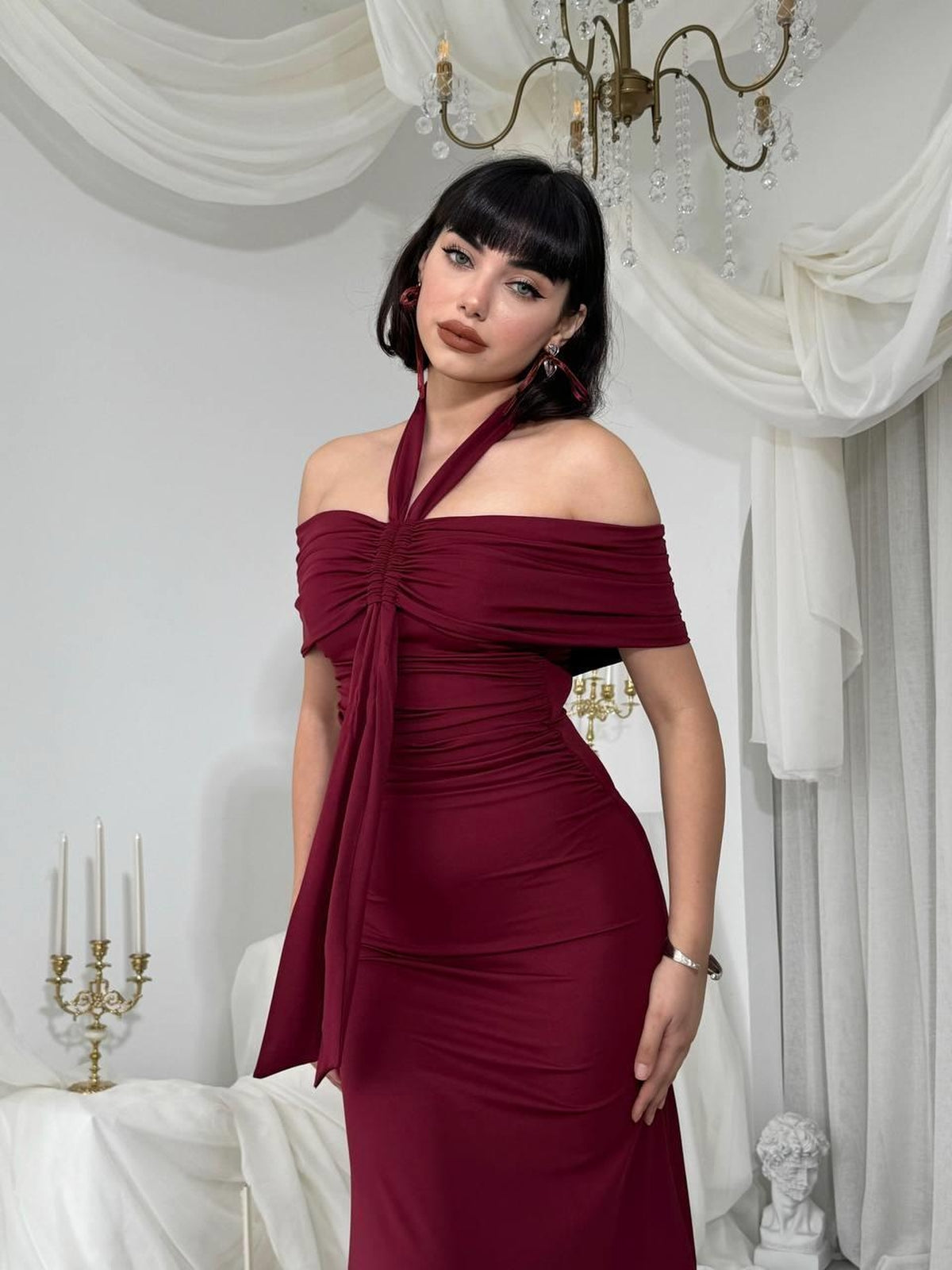 Rochie fără bretele Selen