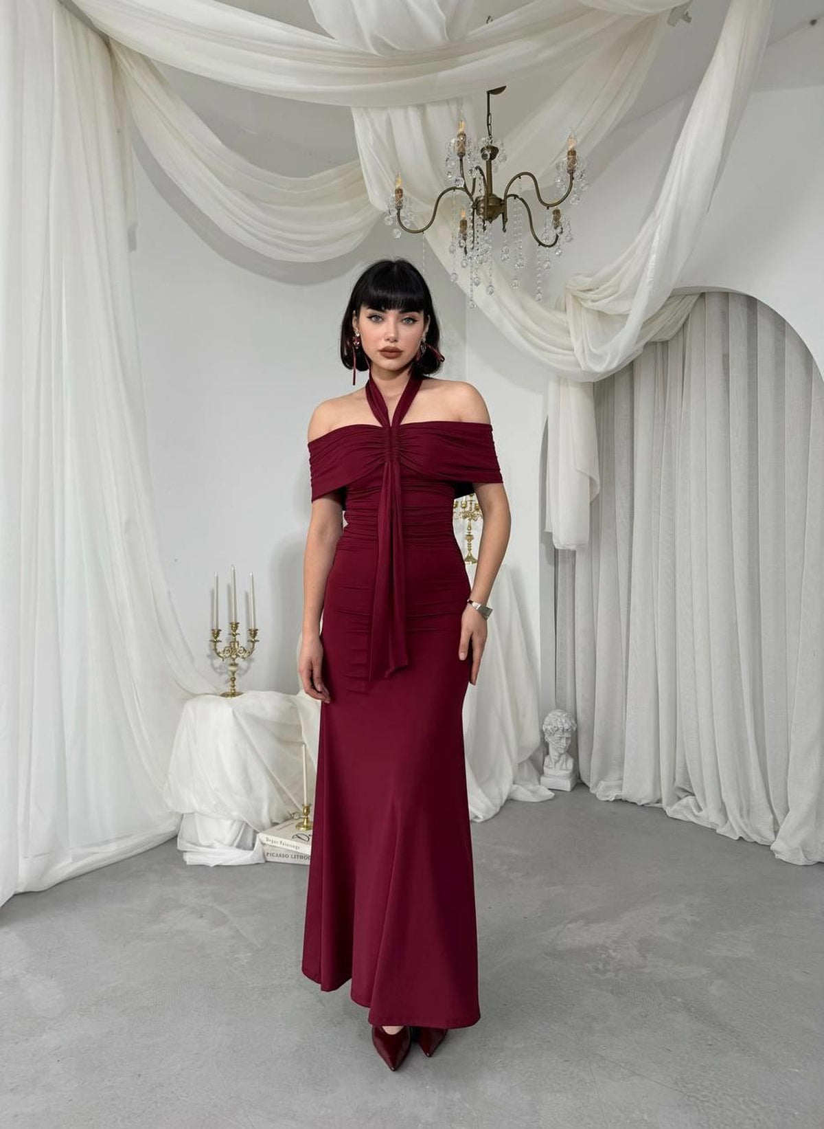 Rochie fără bretele Selen