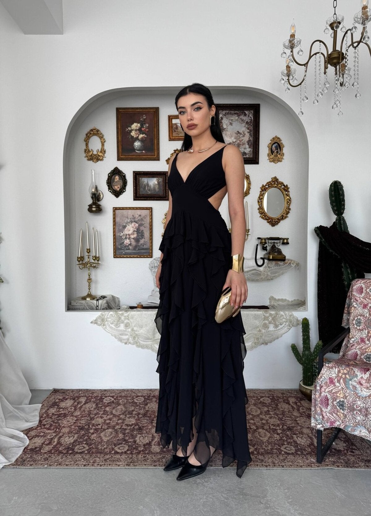 Rochie midi Seras