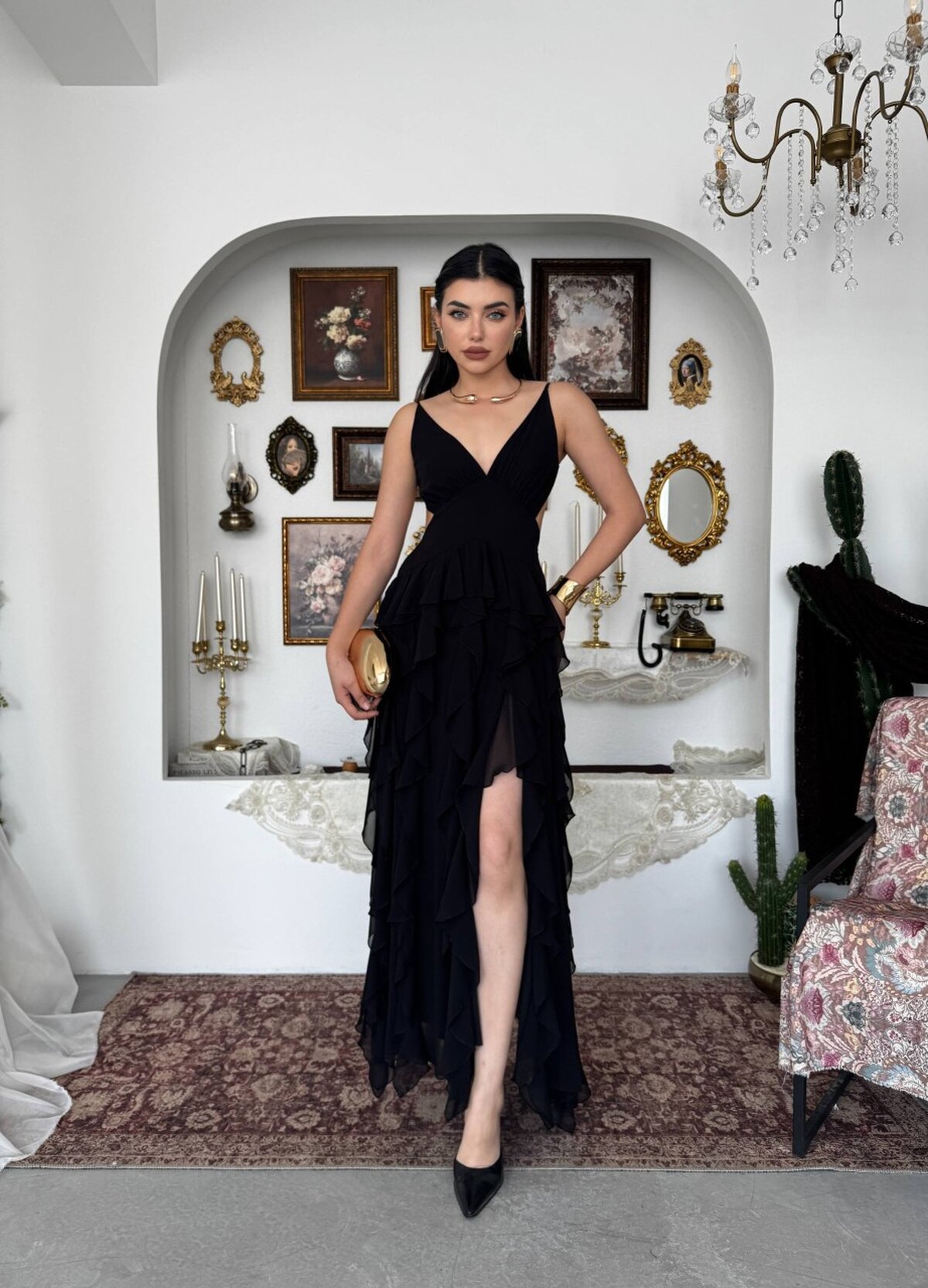 Rochie midi Seras
