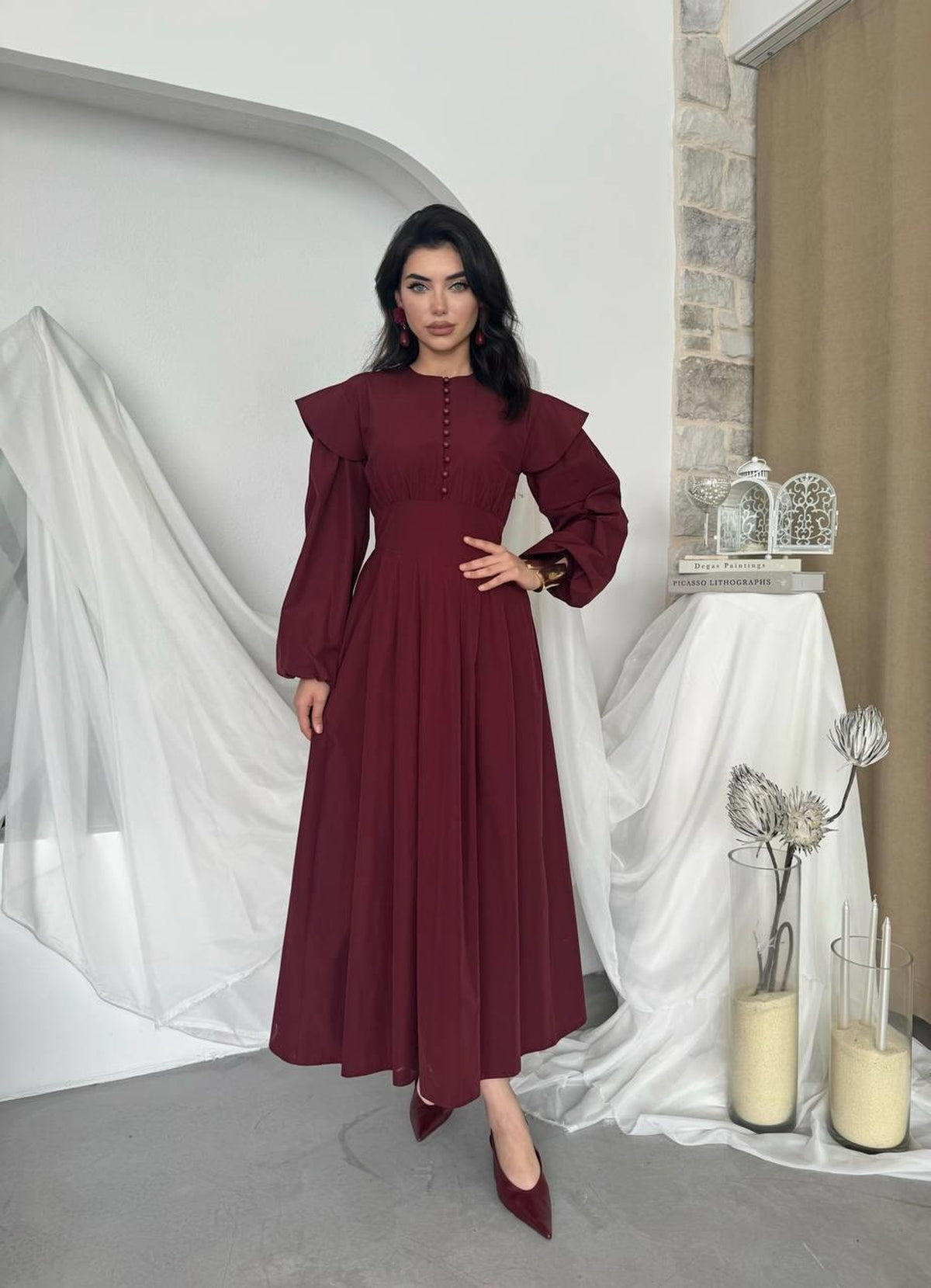 Seren Midi Elbise