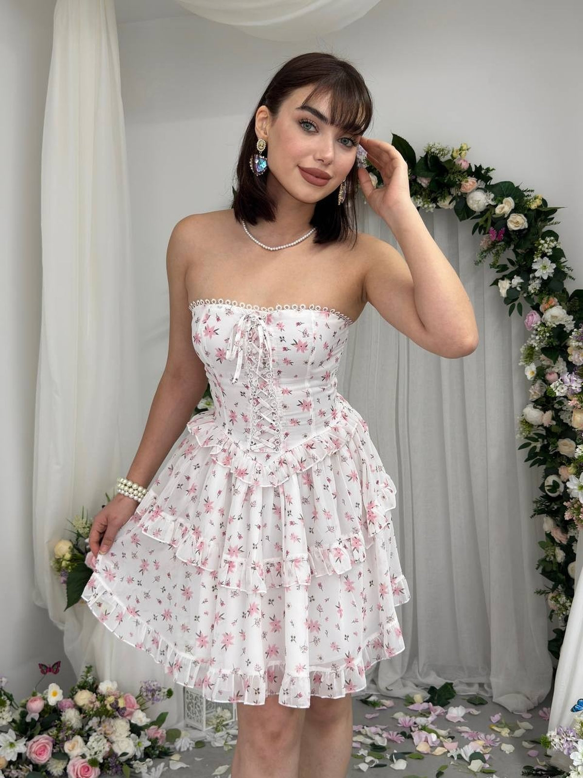Rochie fără bretele Sesura