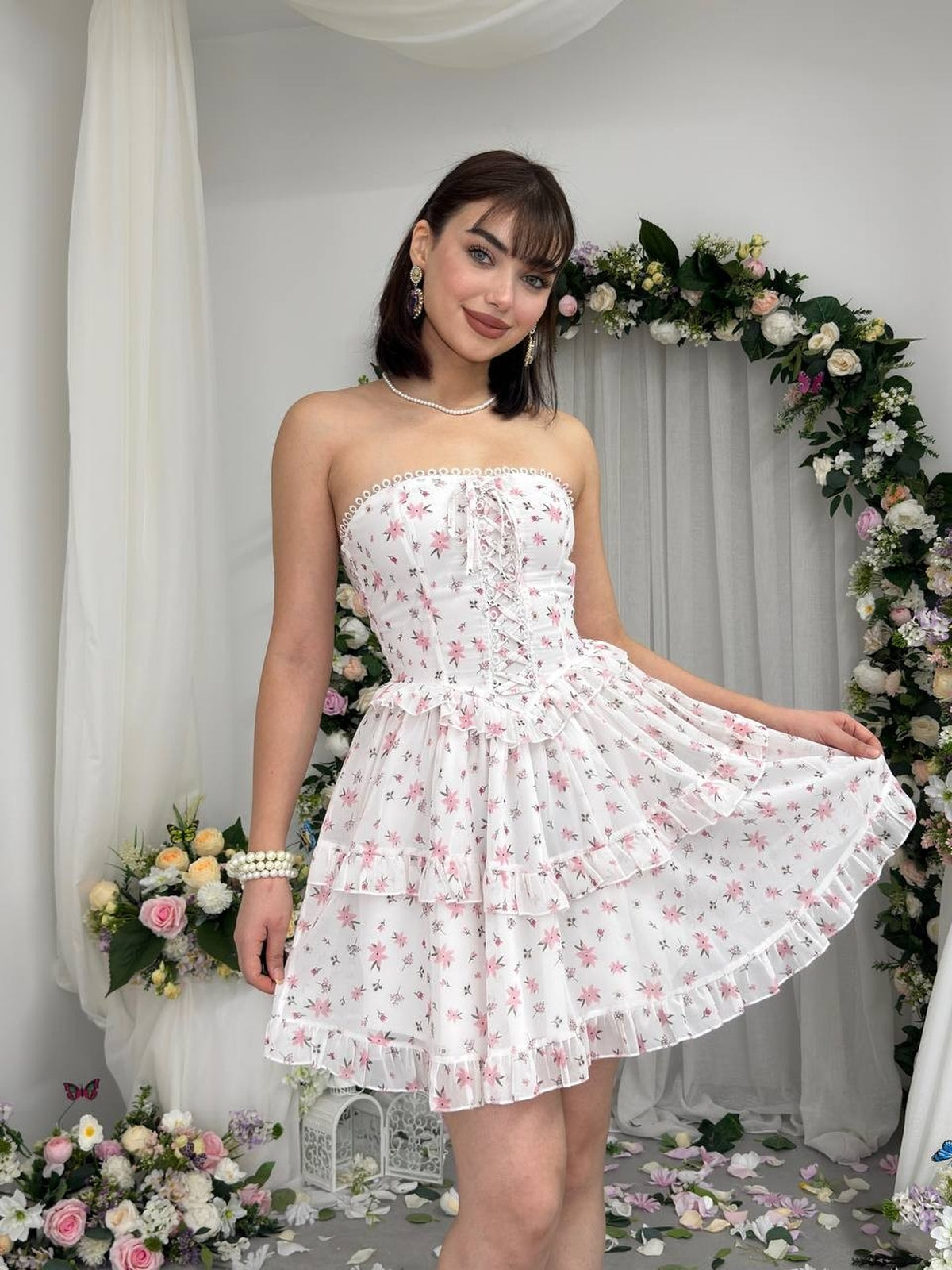 Rochie fără bretele Sesura