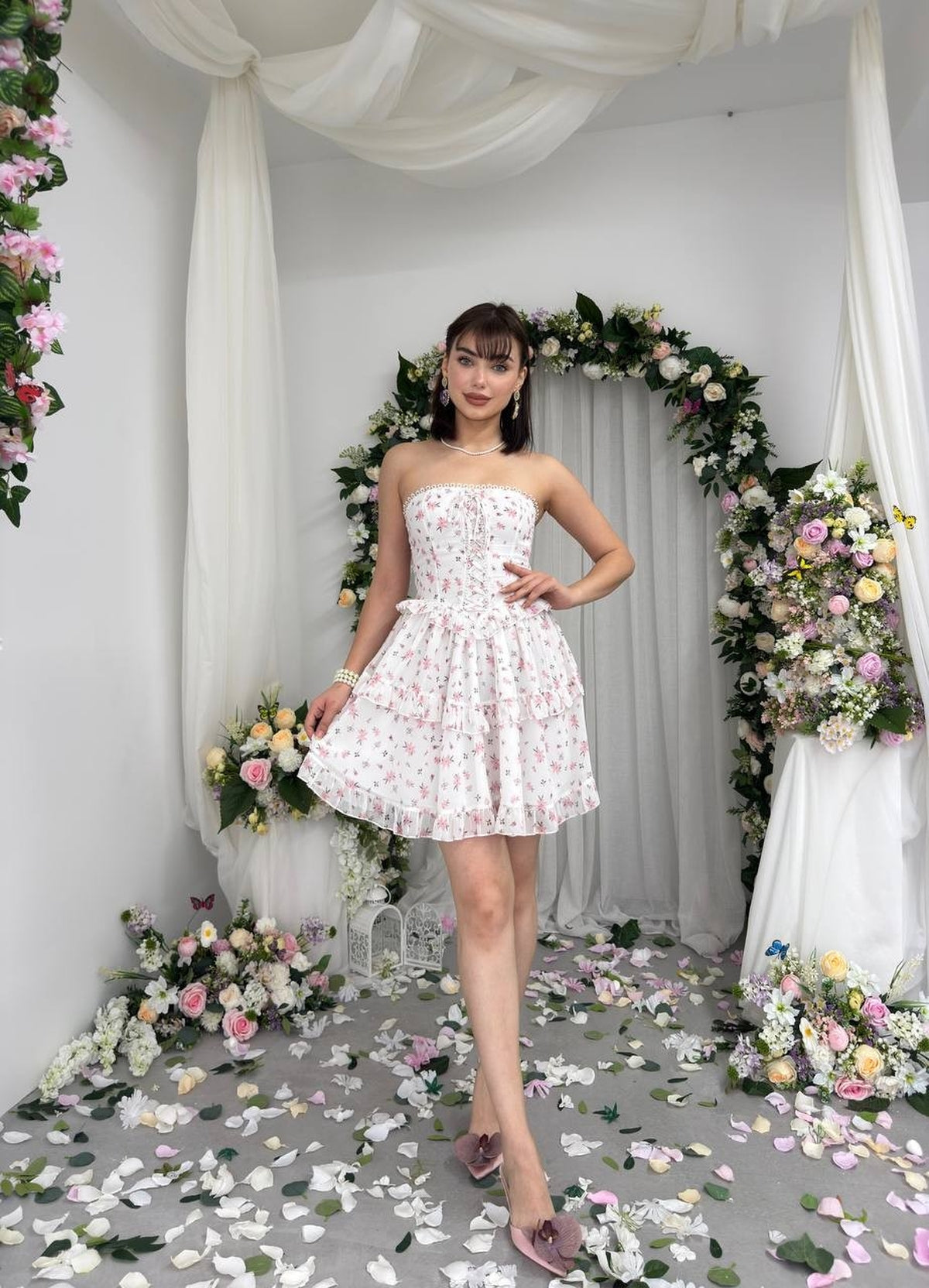 Rochie fără bretele Sesura