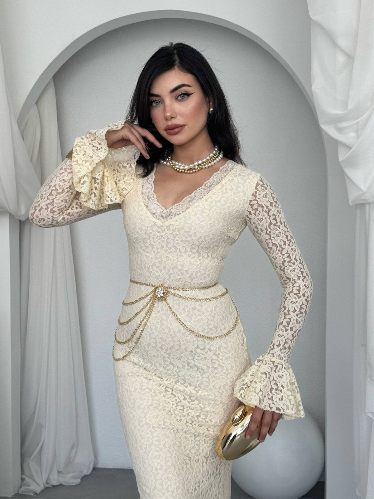 Seyla Midi Elbise