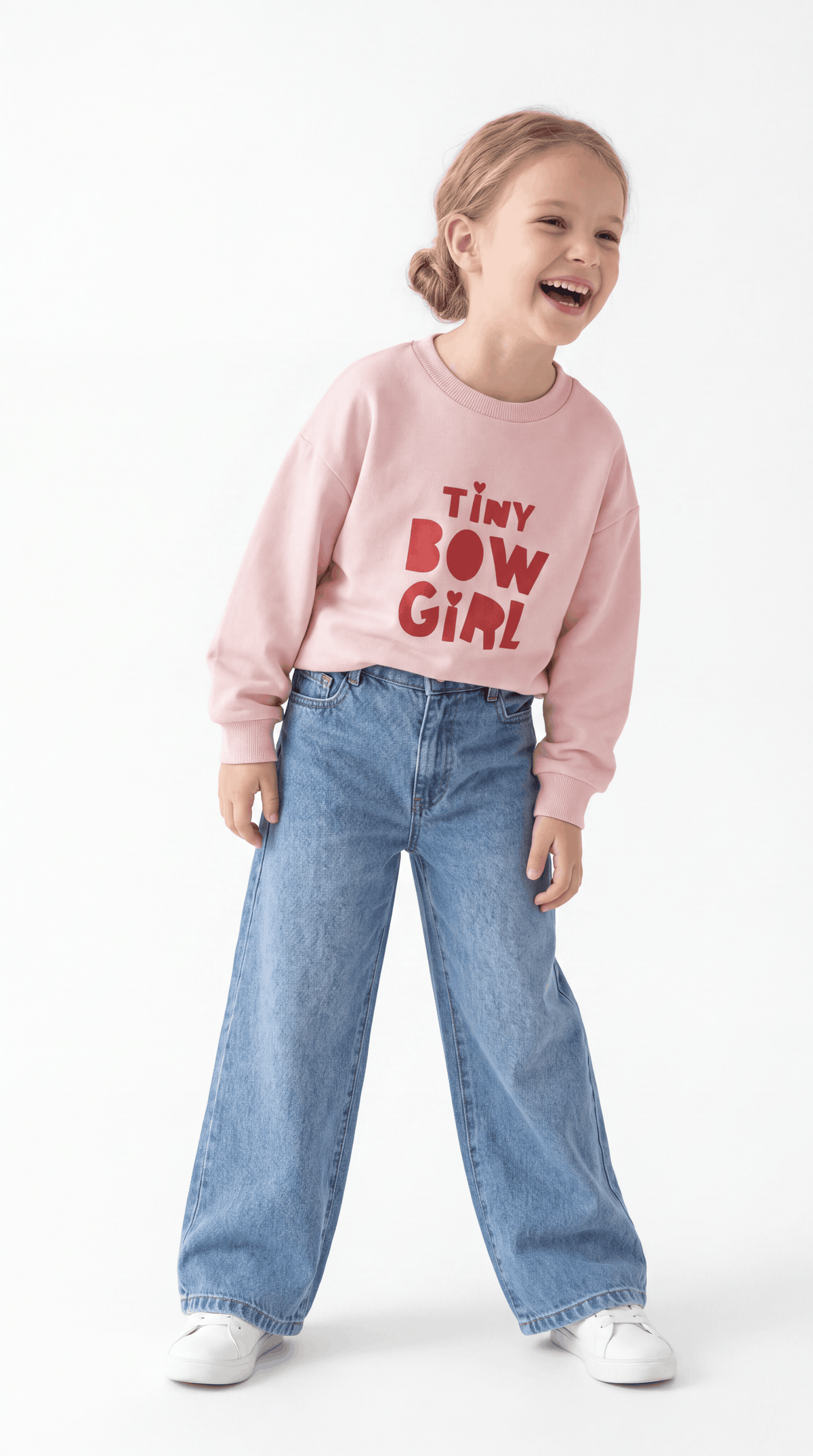 SWEAT 7-10 YAŞ ÜÇİP LR-8516-1 - Pembe