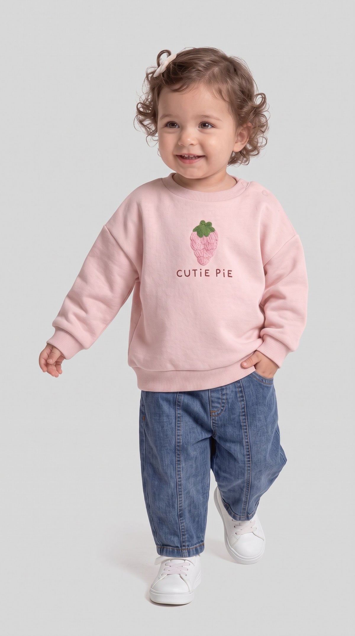 SWEAT 9-24 AY DİYAGONEL LR-8116 - Ekru