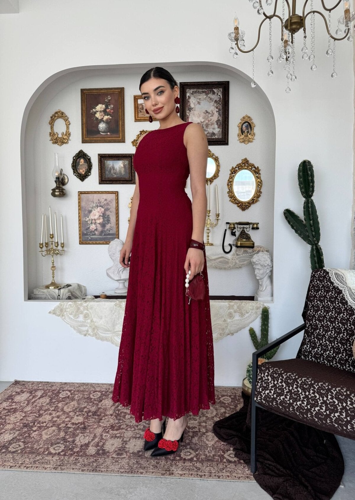 Rochie Midi Swer