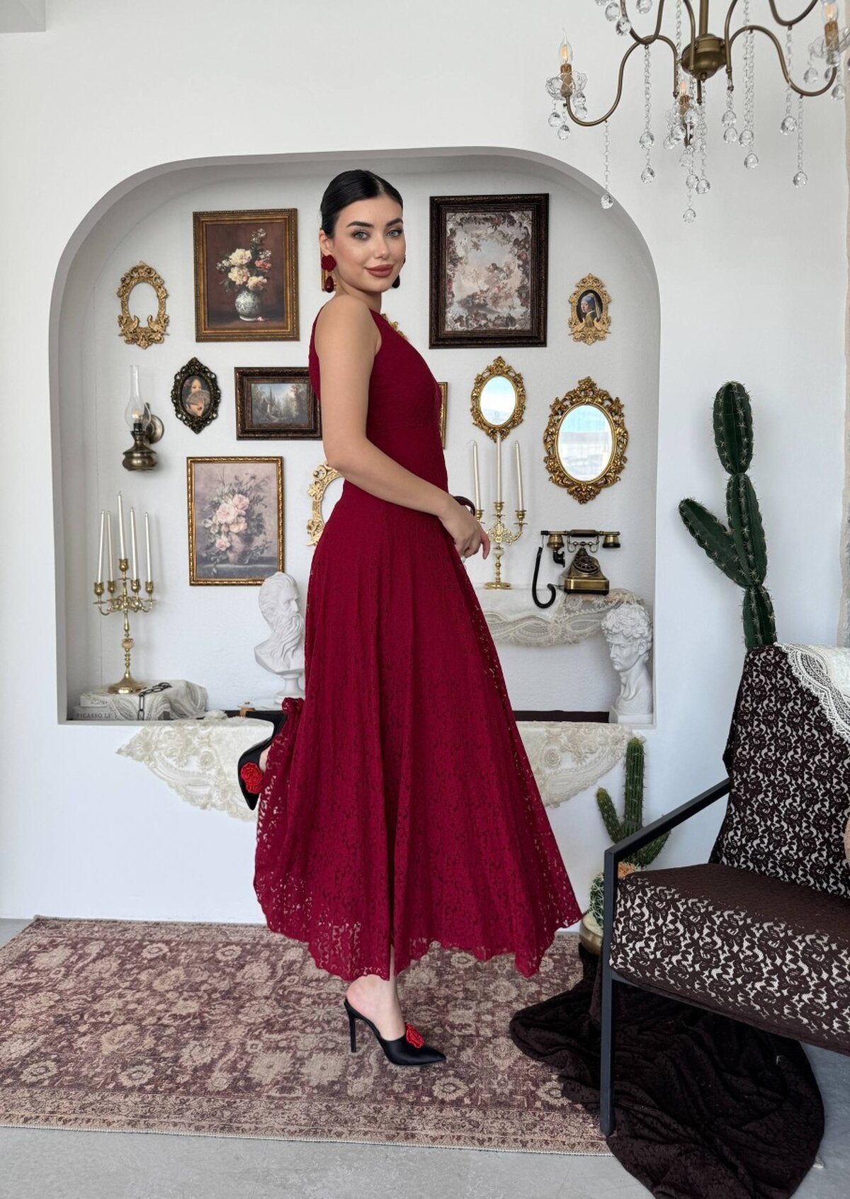 Rochie Midi Swer