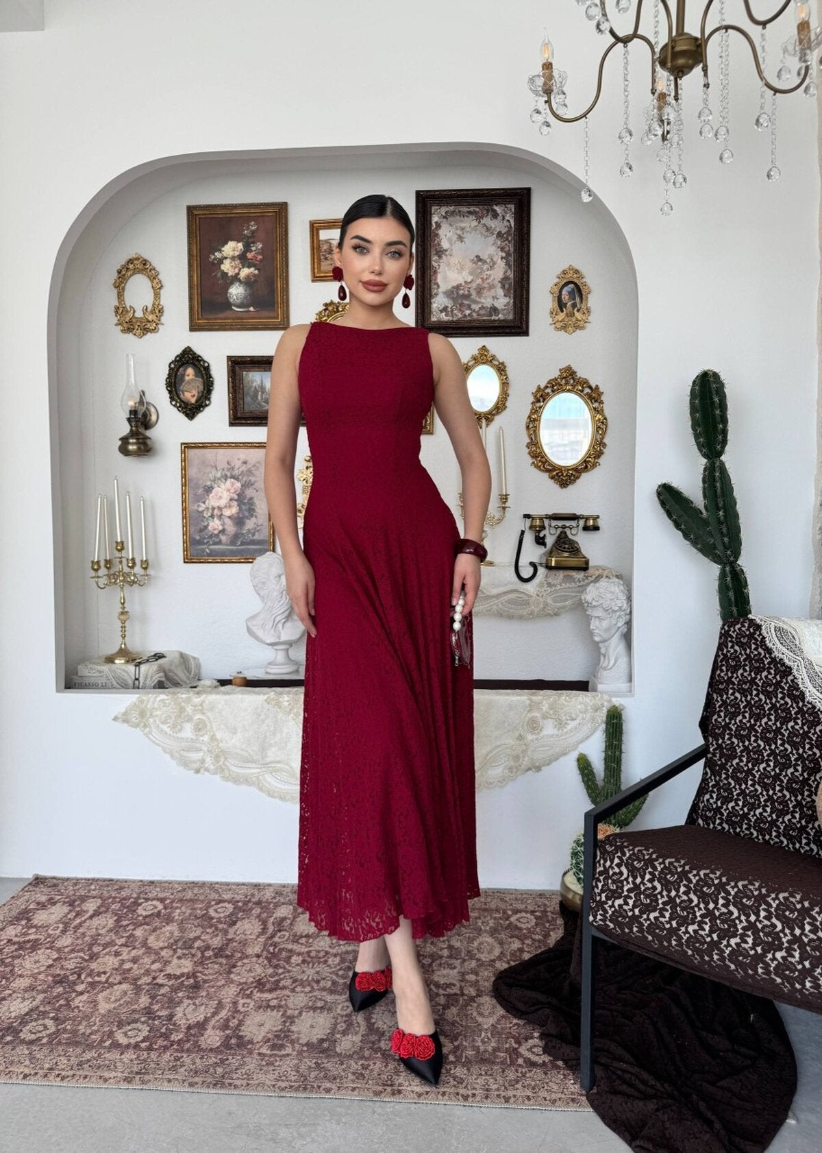 Rochie Midi Swer