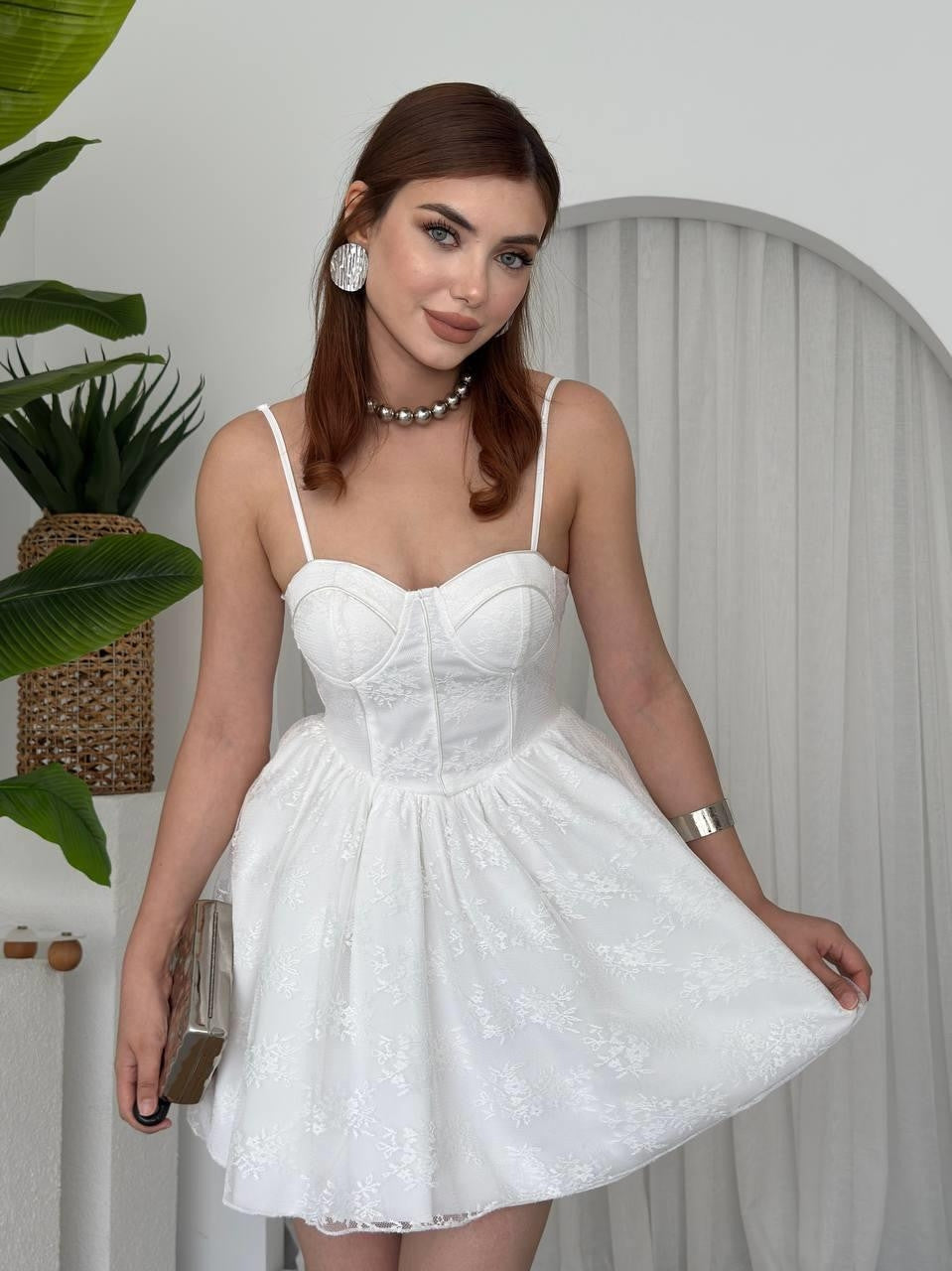 Rochie cu bretele Toba
