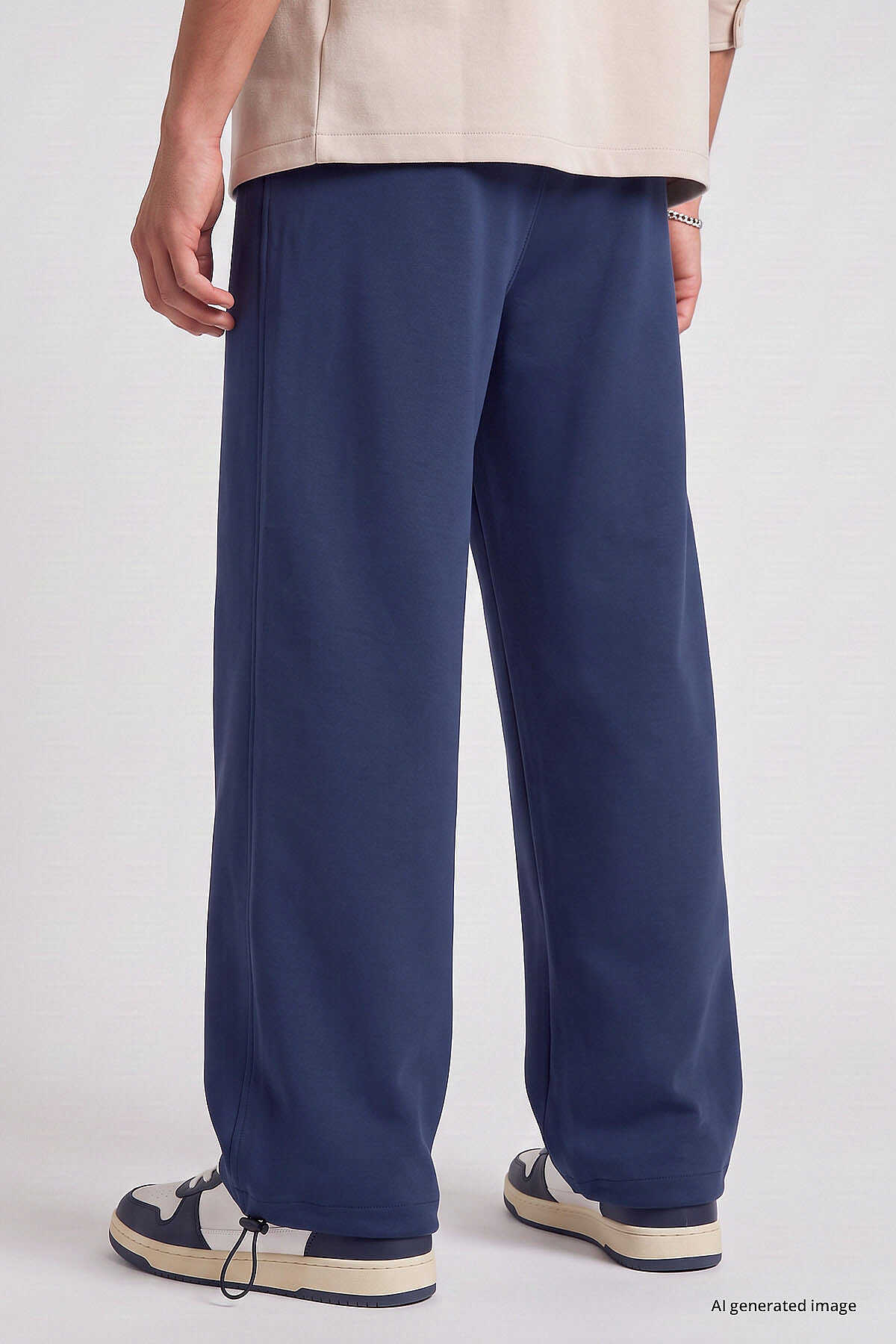 Tommylife Toptan Parlament Lastikli Erkek Baggy Eşofman Alt - 82200