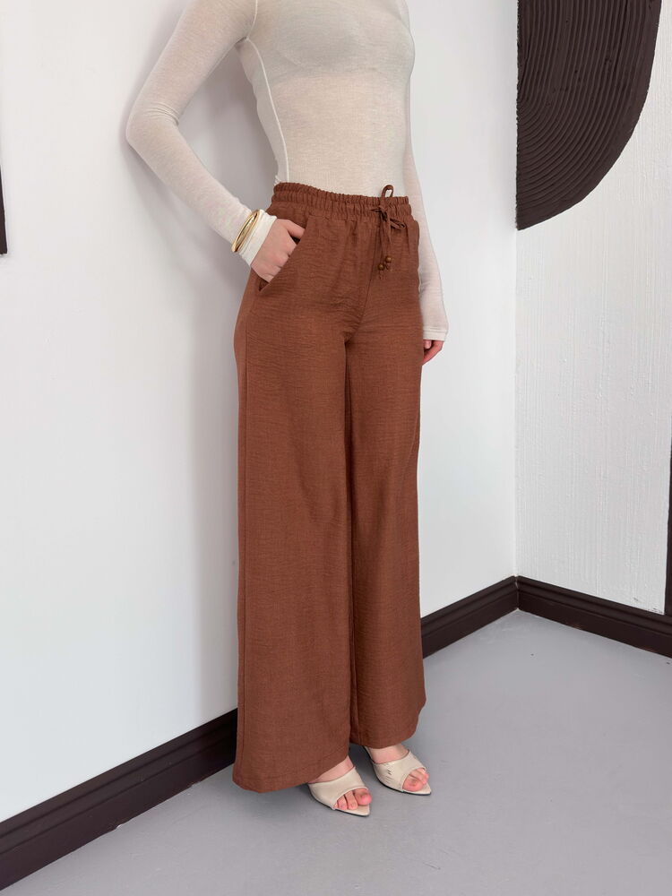 Pantaloni en-gros de cafea | d2381 Topshow