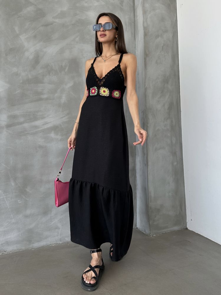 Topshow Black Wholesale Bustier Dress