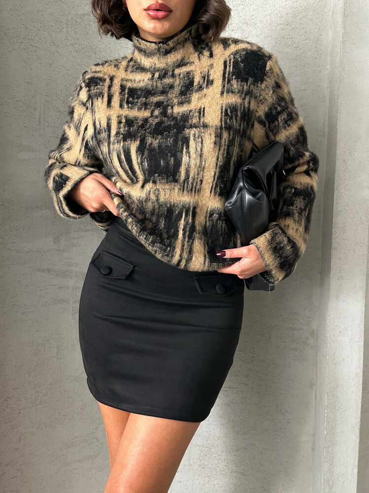 Wholesale Pocket Skirt - Black