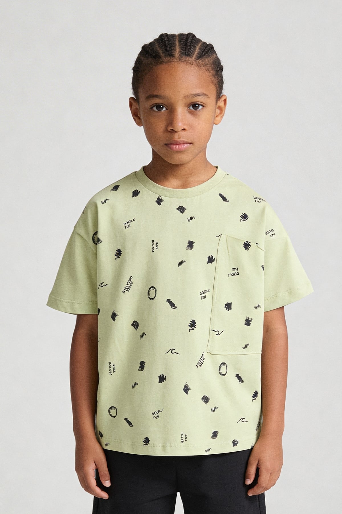 TRICOU 7-10 ANI TESATURA G-806 - Albastru