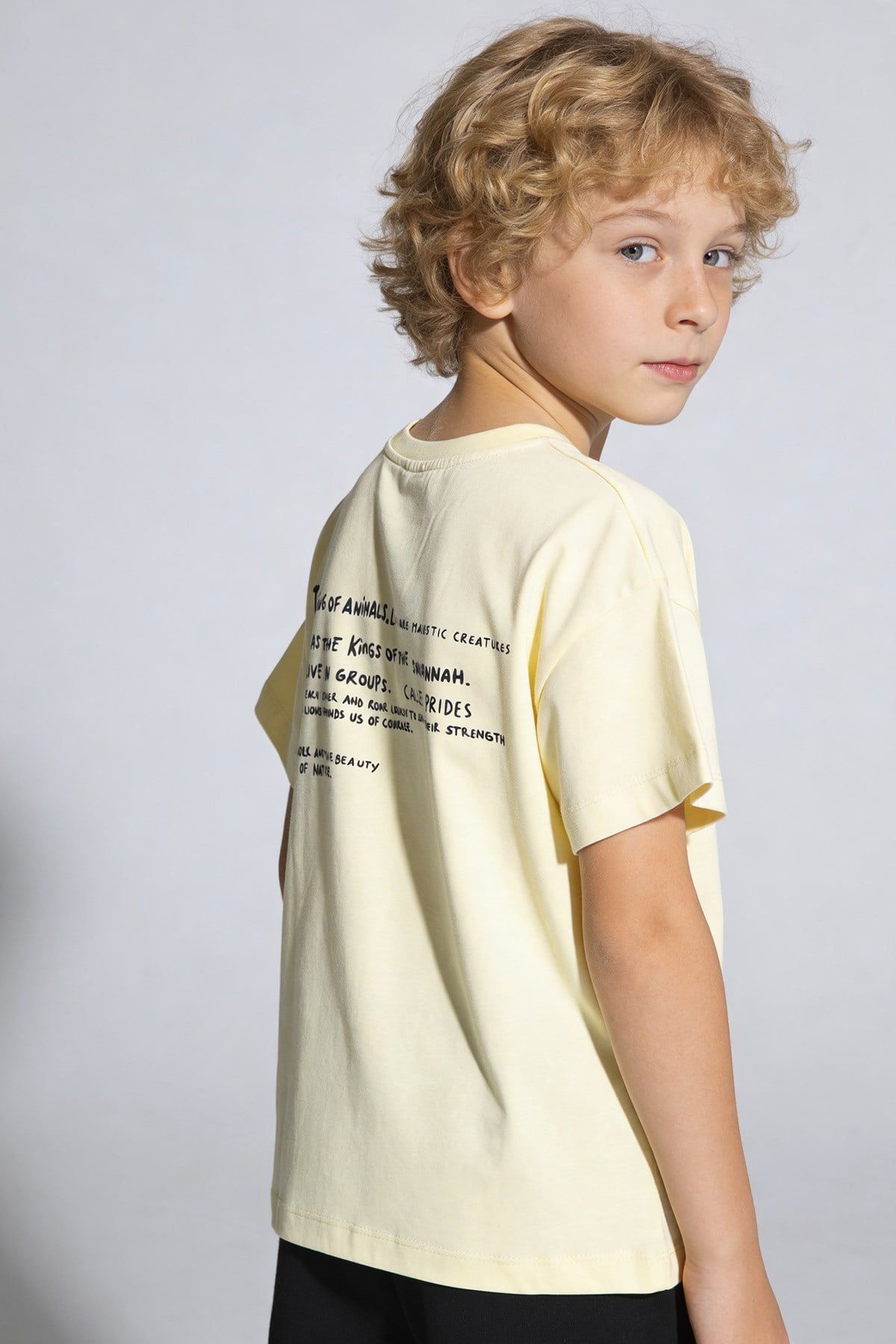 TRICOU 7-10 ANI TESATURA G-896 - Albastru