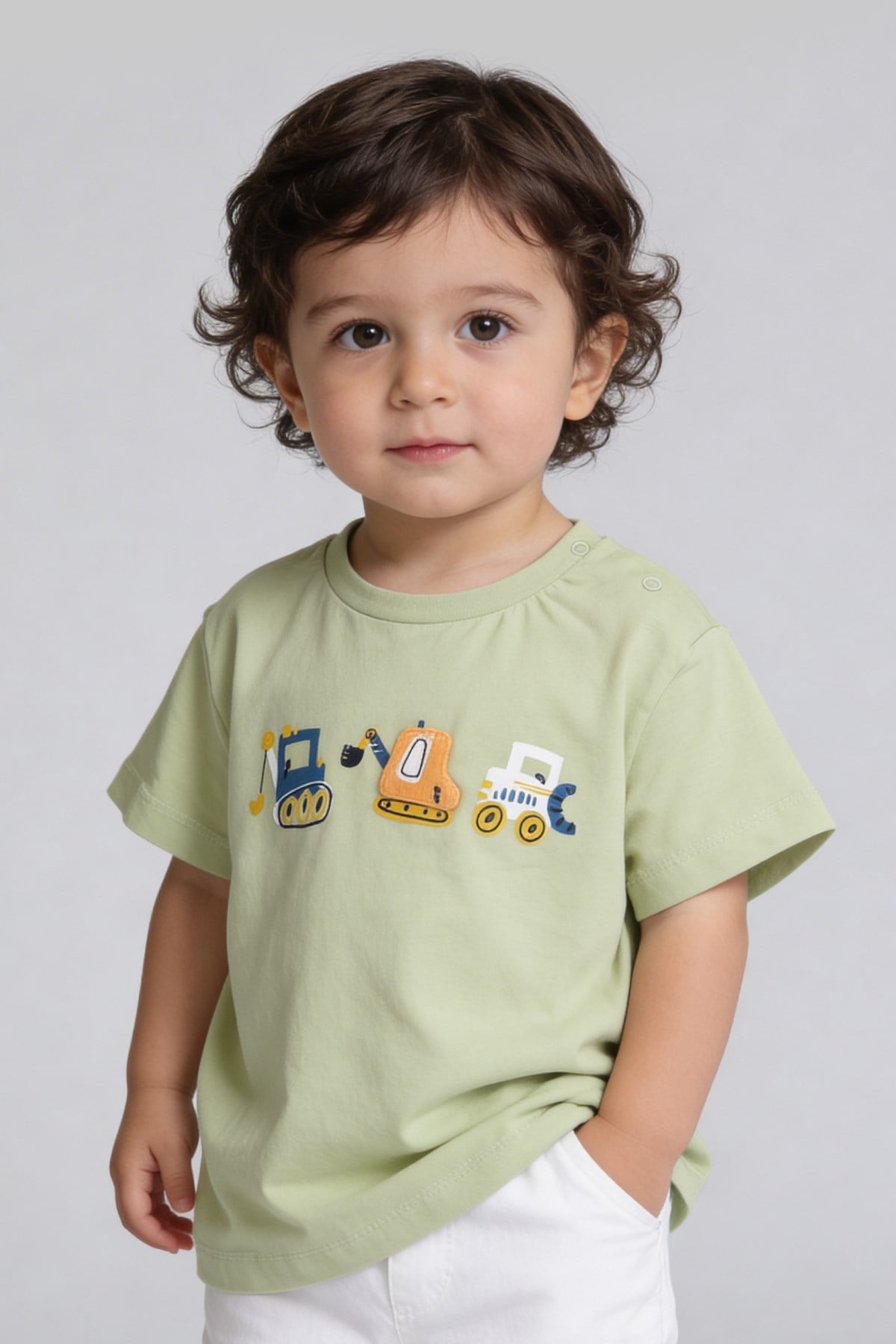 Tuffy Băiat Bebeluș Tricou Supreme-86 - Albastru Gheață