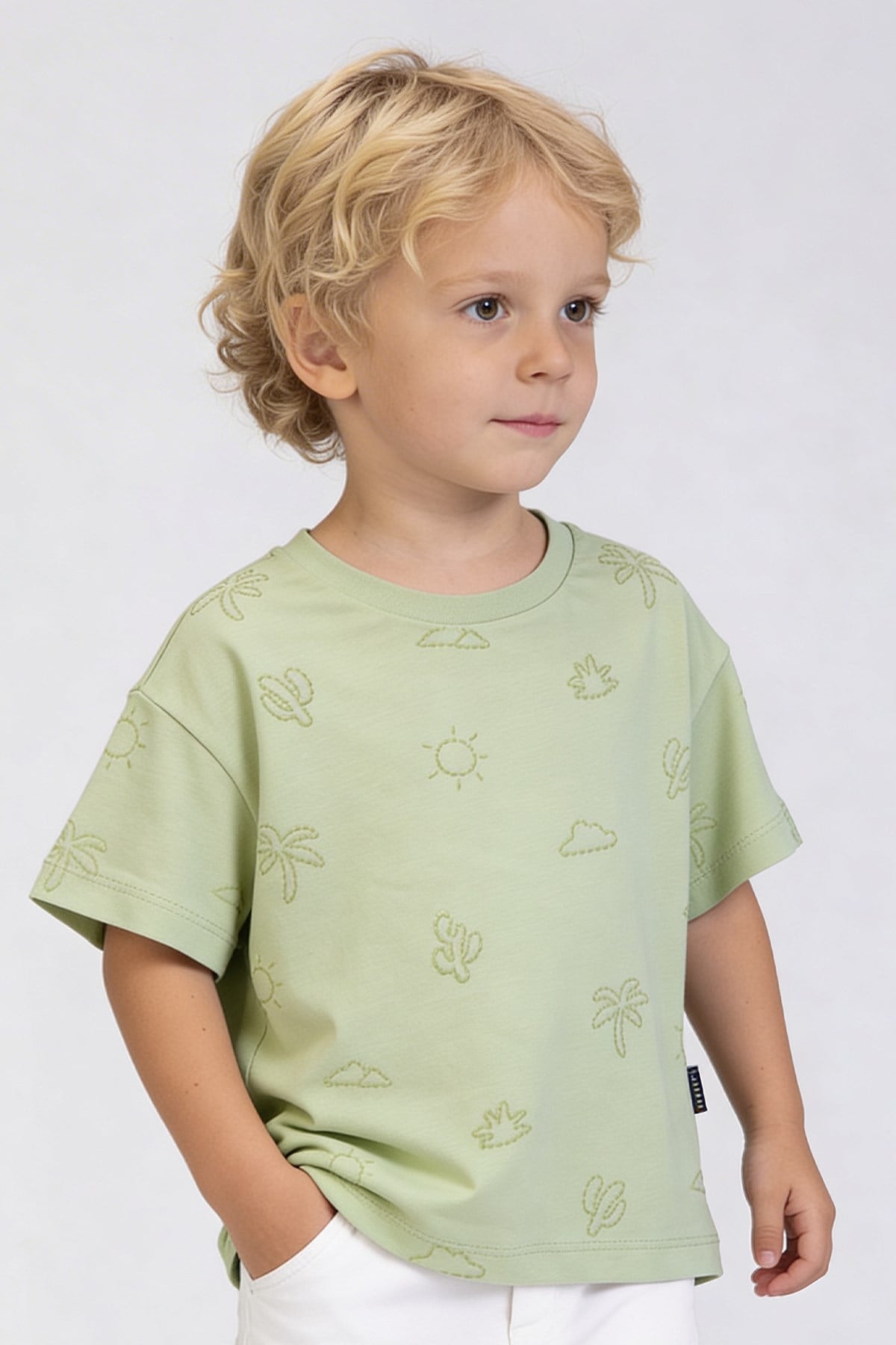 Tuffy Băiat Tricou Supreme-486 - Albastru