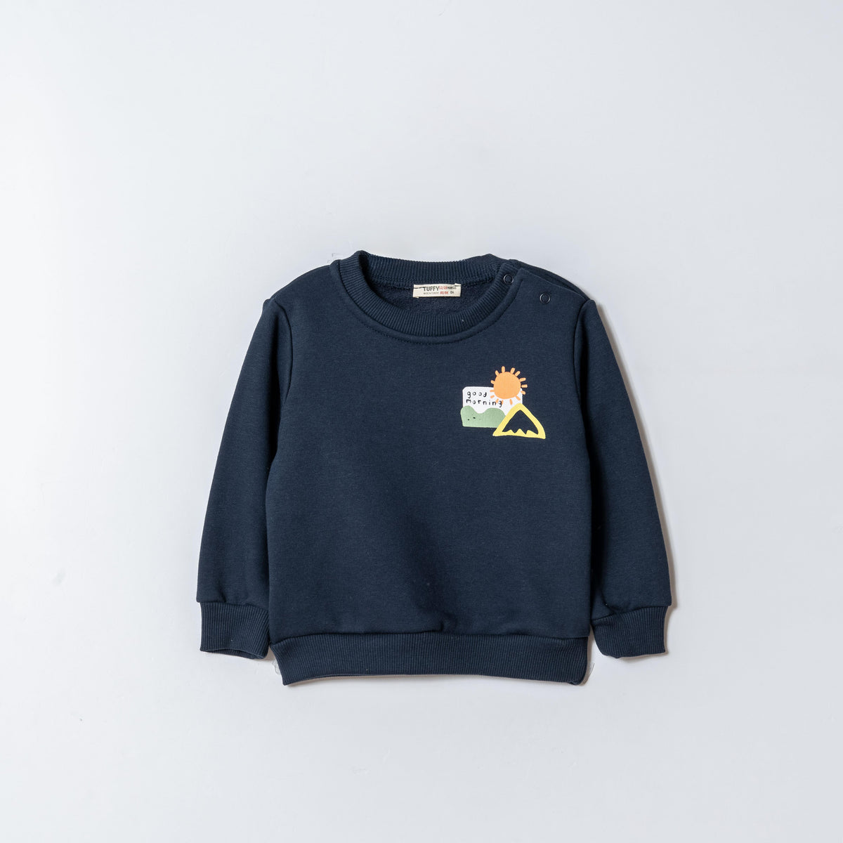 Tuffy Morning Tema Baietel Bluza - 045 - Verde Deschis